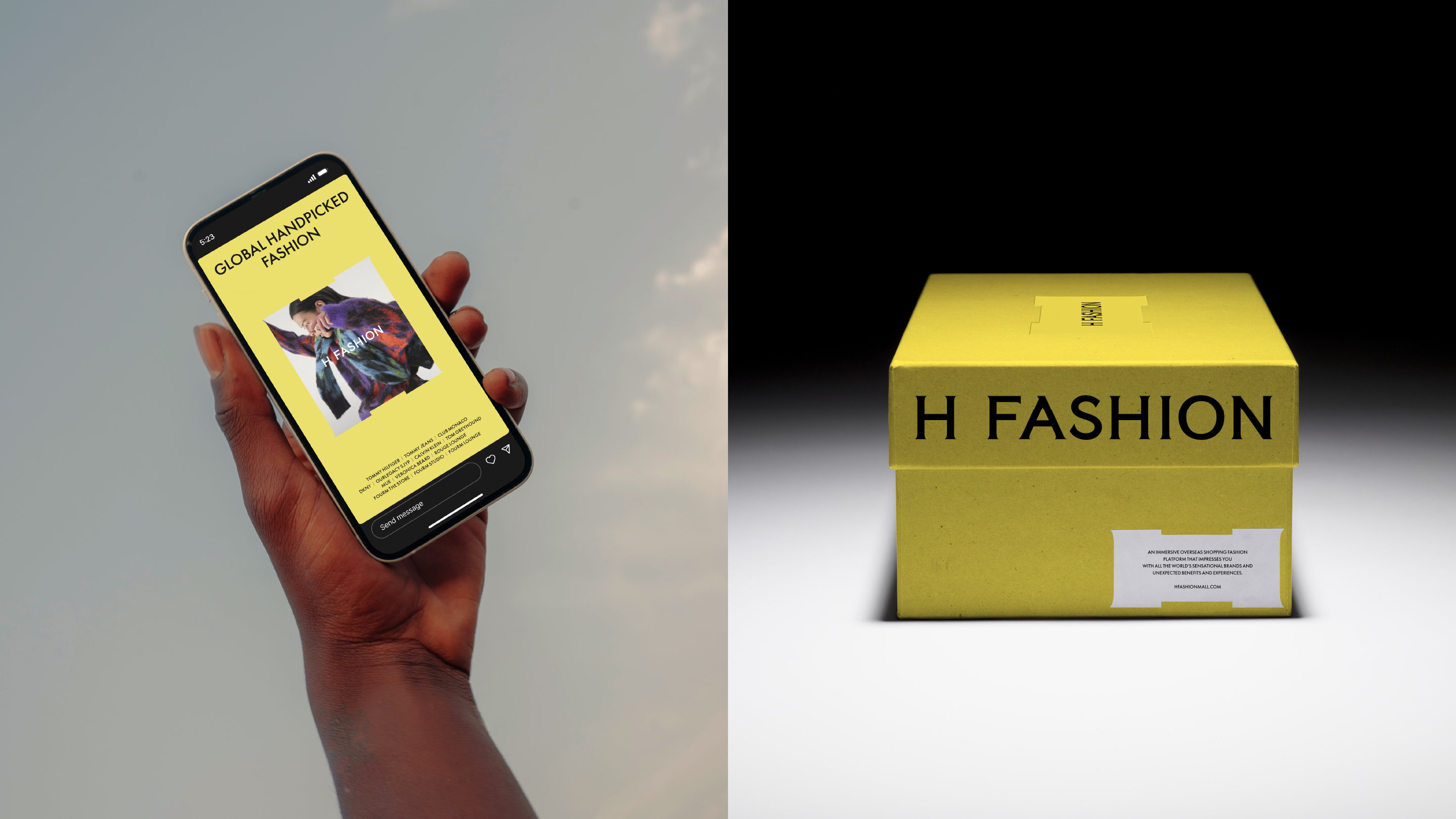 H FASHION Brand Identity Development