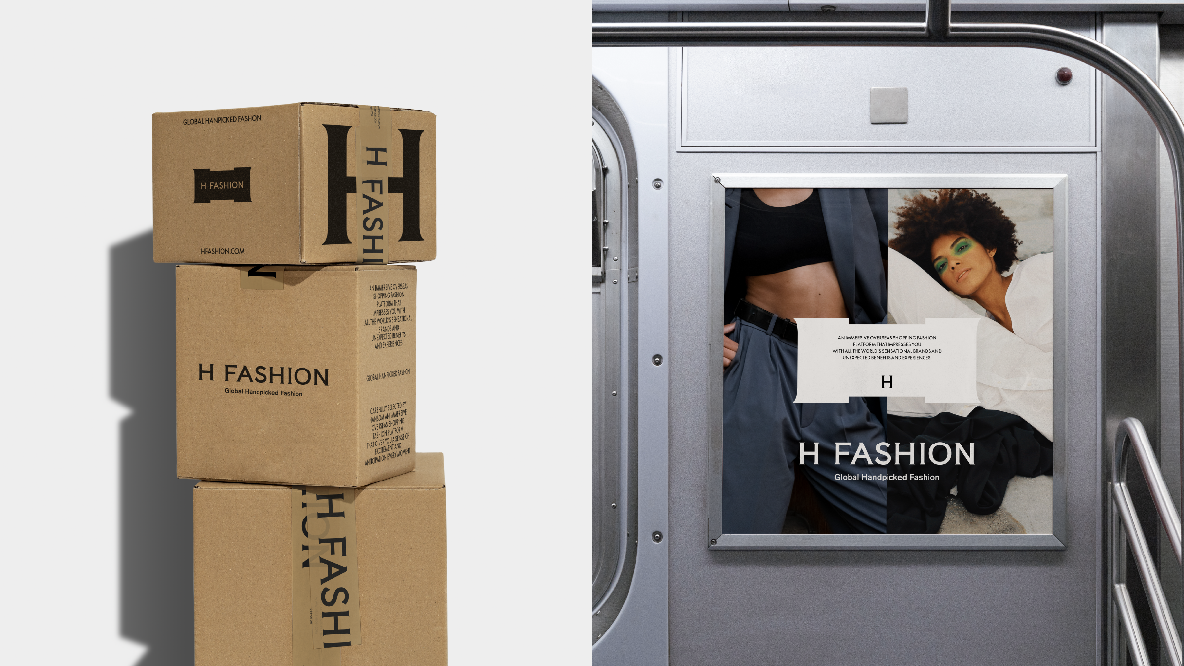 H FASHION Brand Identity Development