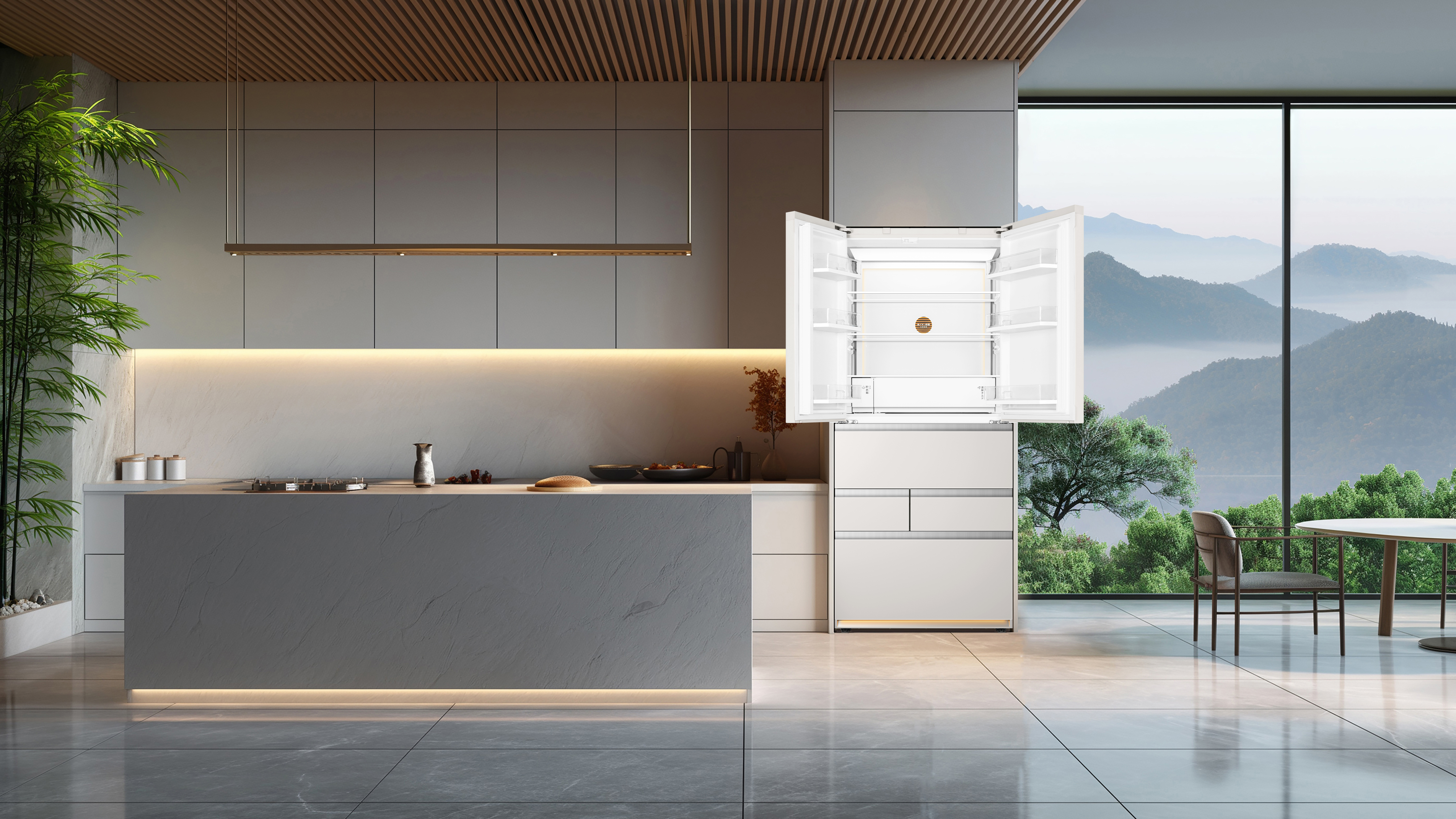 Toshiba Master Built-in refrigerator