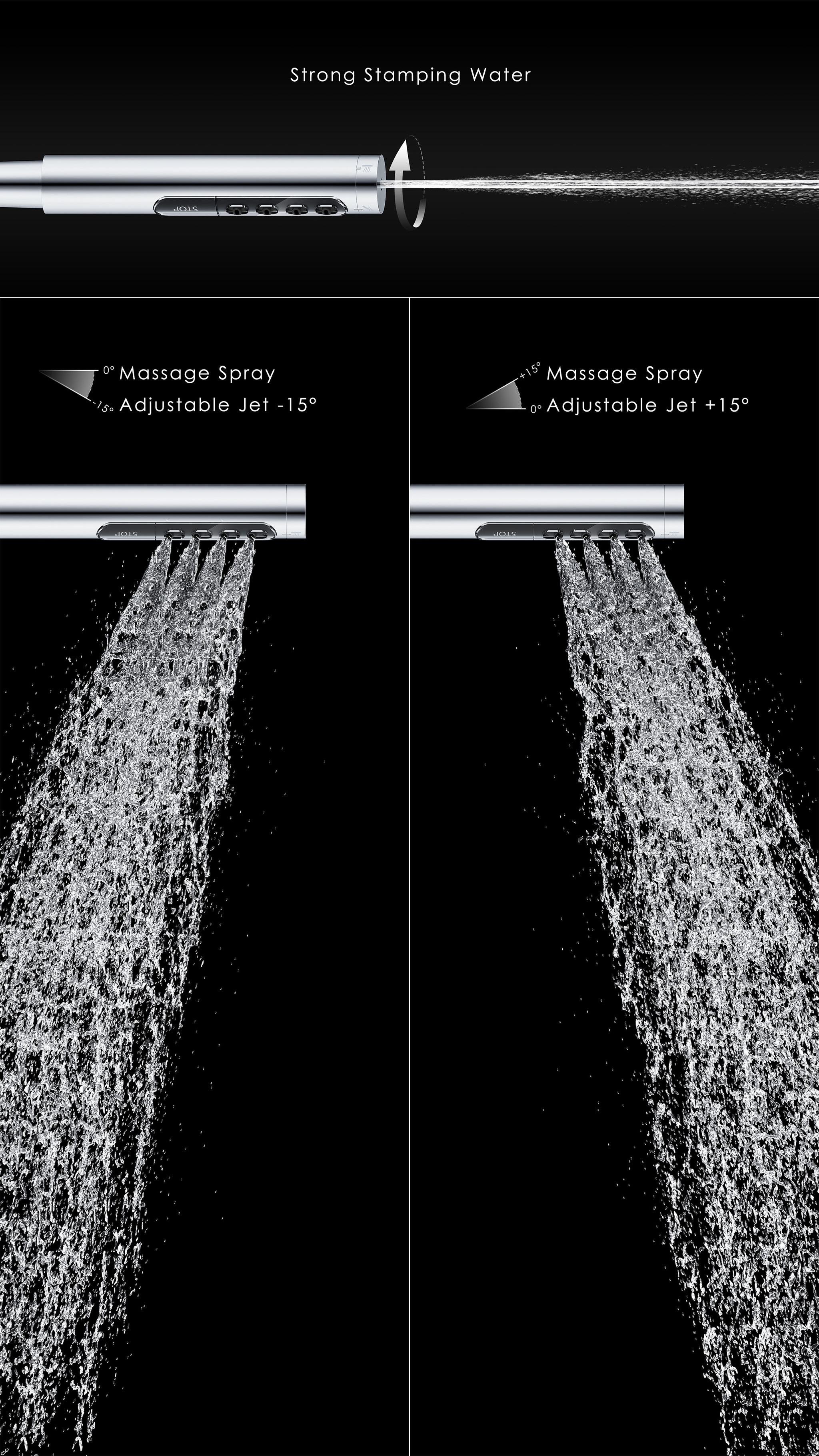 SPA Massage Cleaning Spray Gun