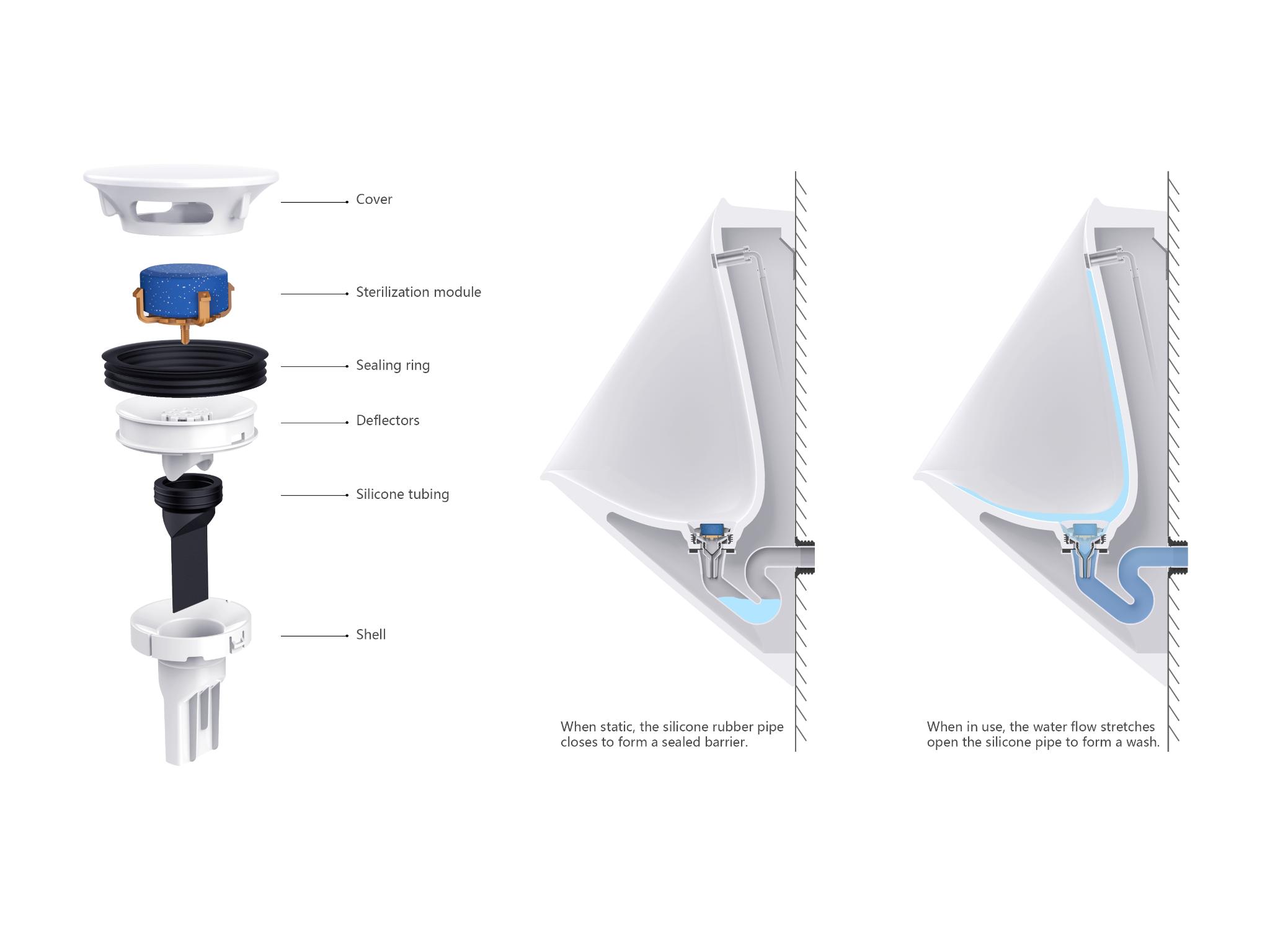 Window Urinal iF Design - Clarity