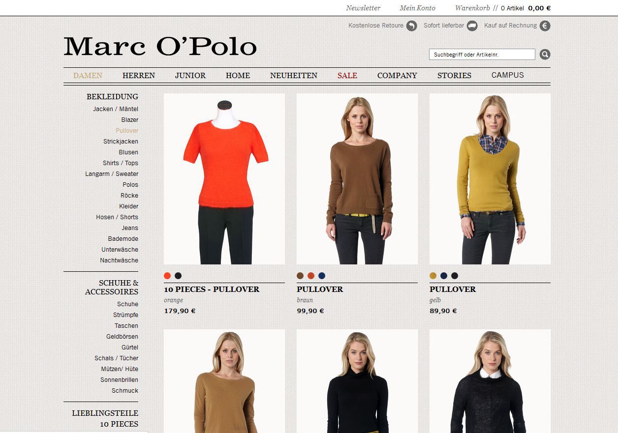 Marc O'Polo Relaunch