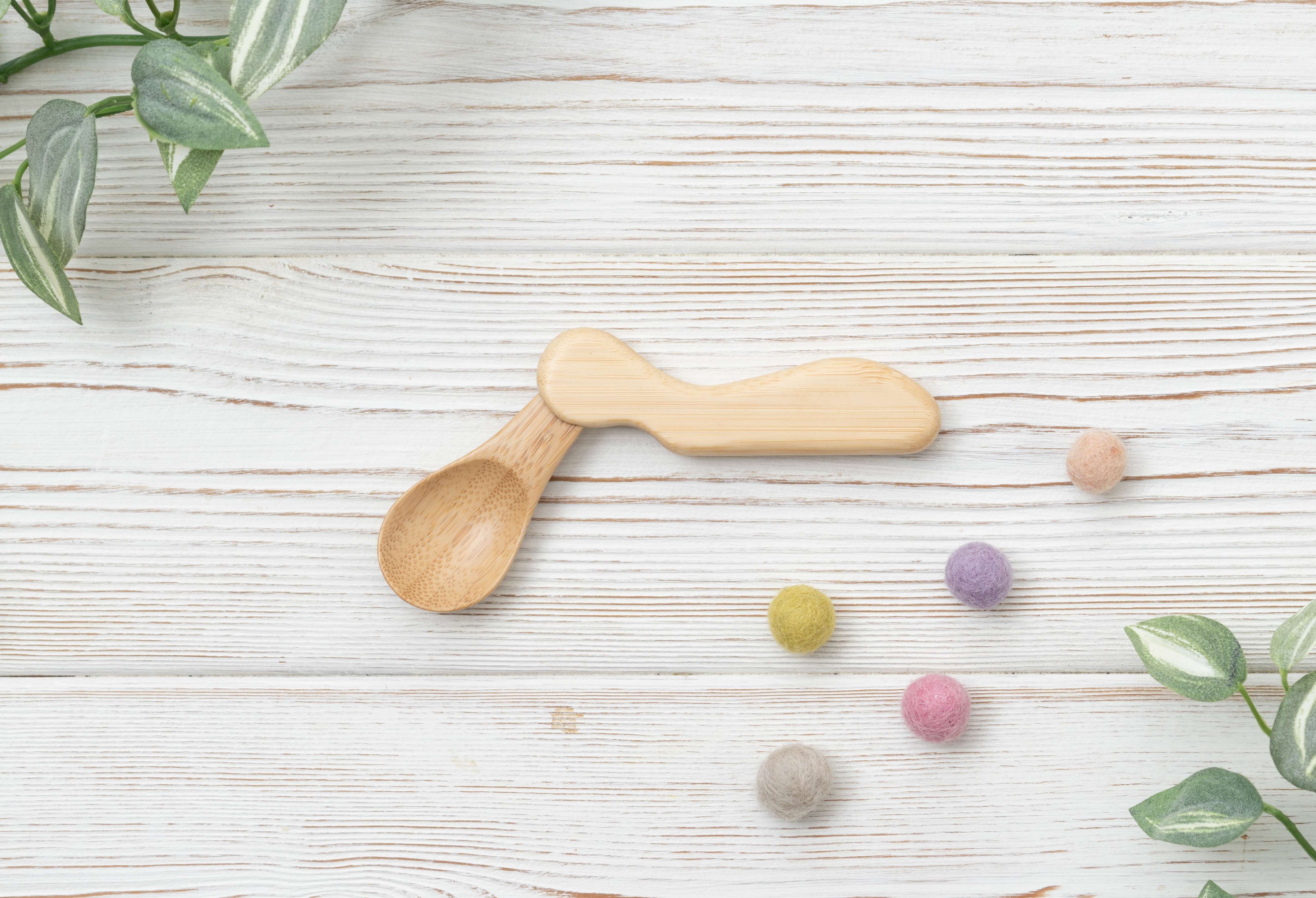 The Right (Left) Handed Bamboo Toddler Spoon
