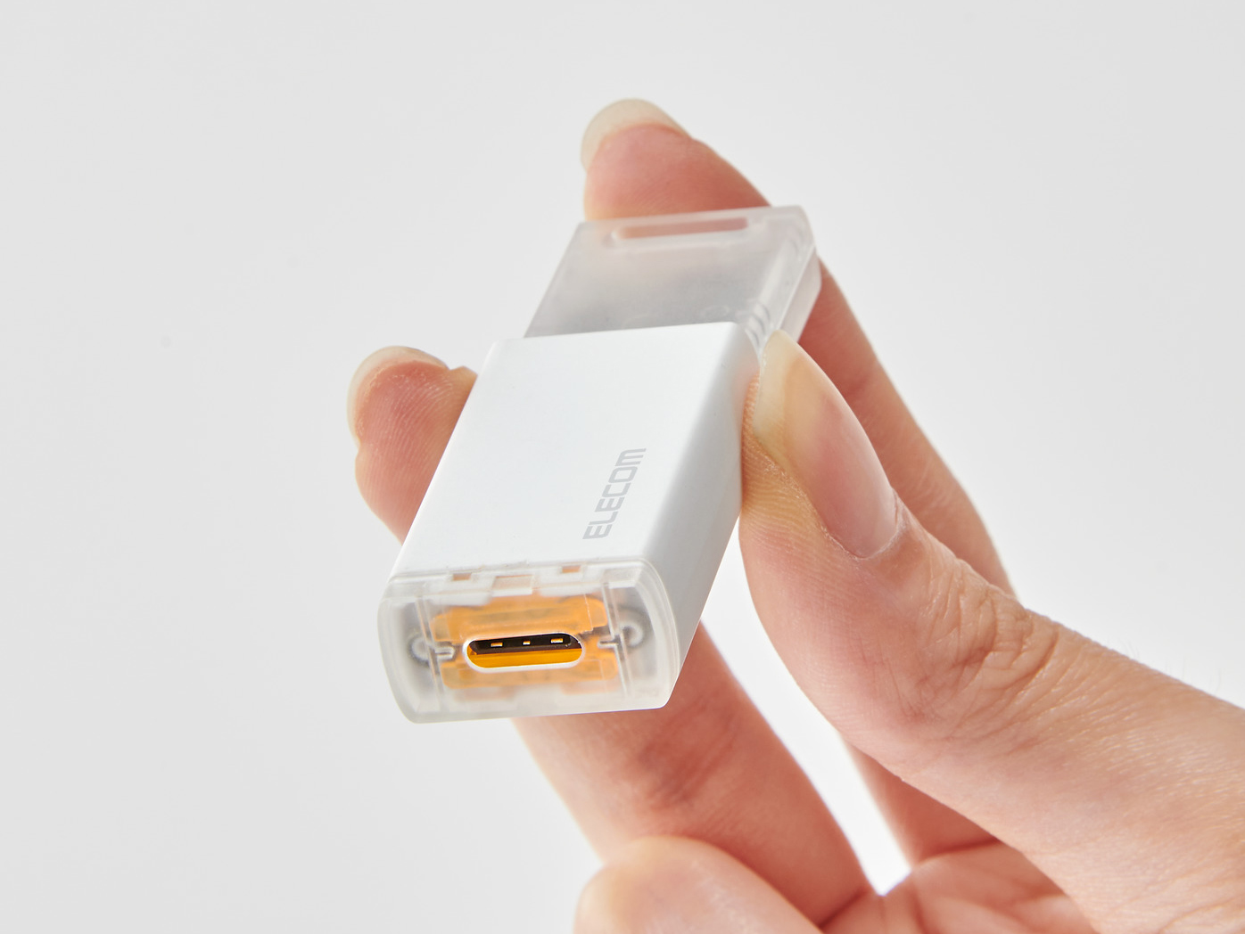 Knock shutter external SSD