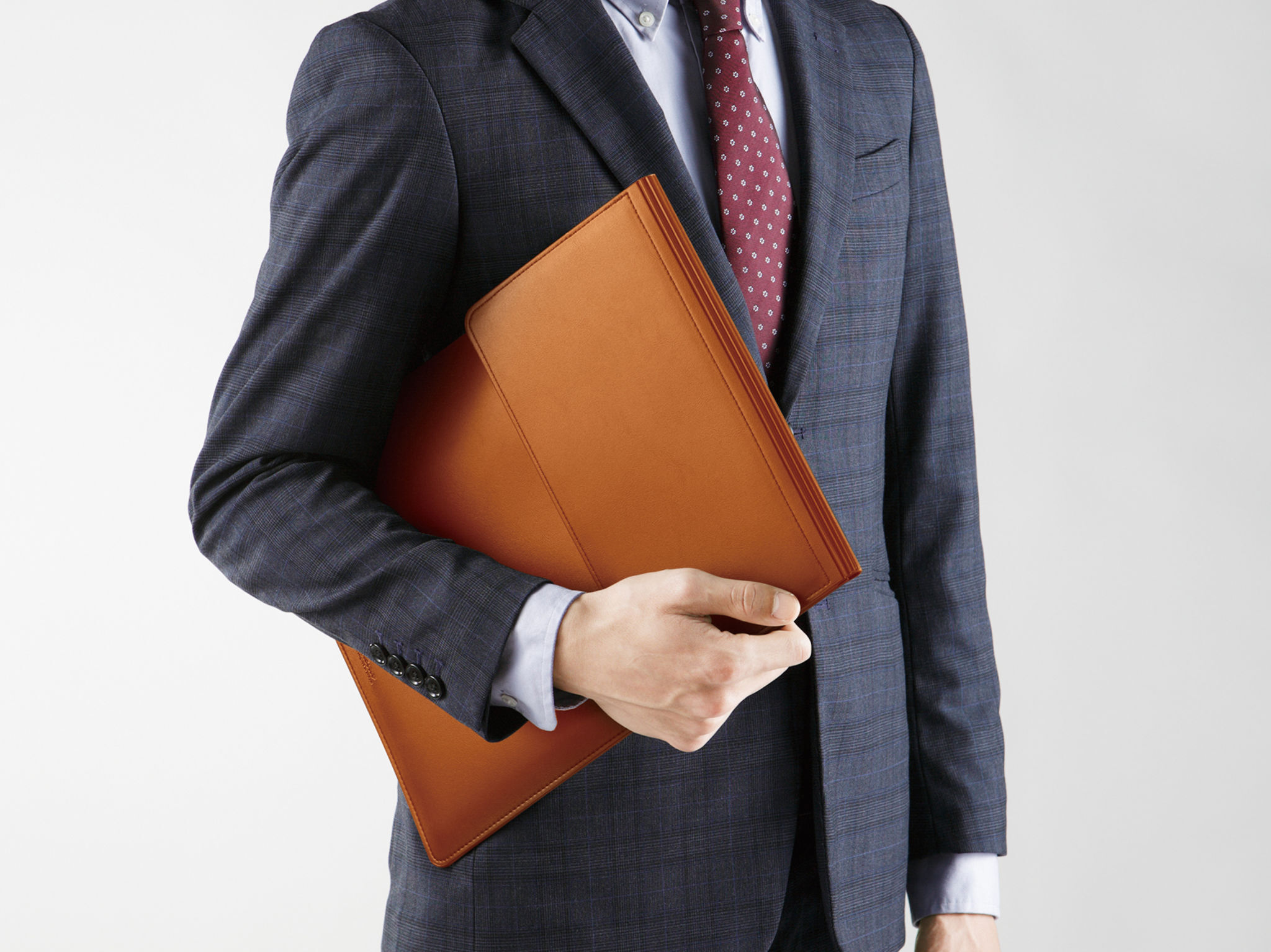 Leather PC sleeve for telework