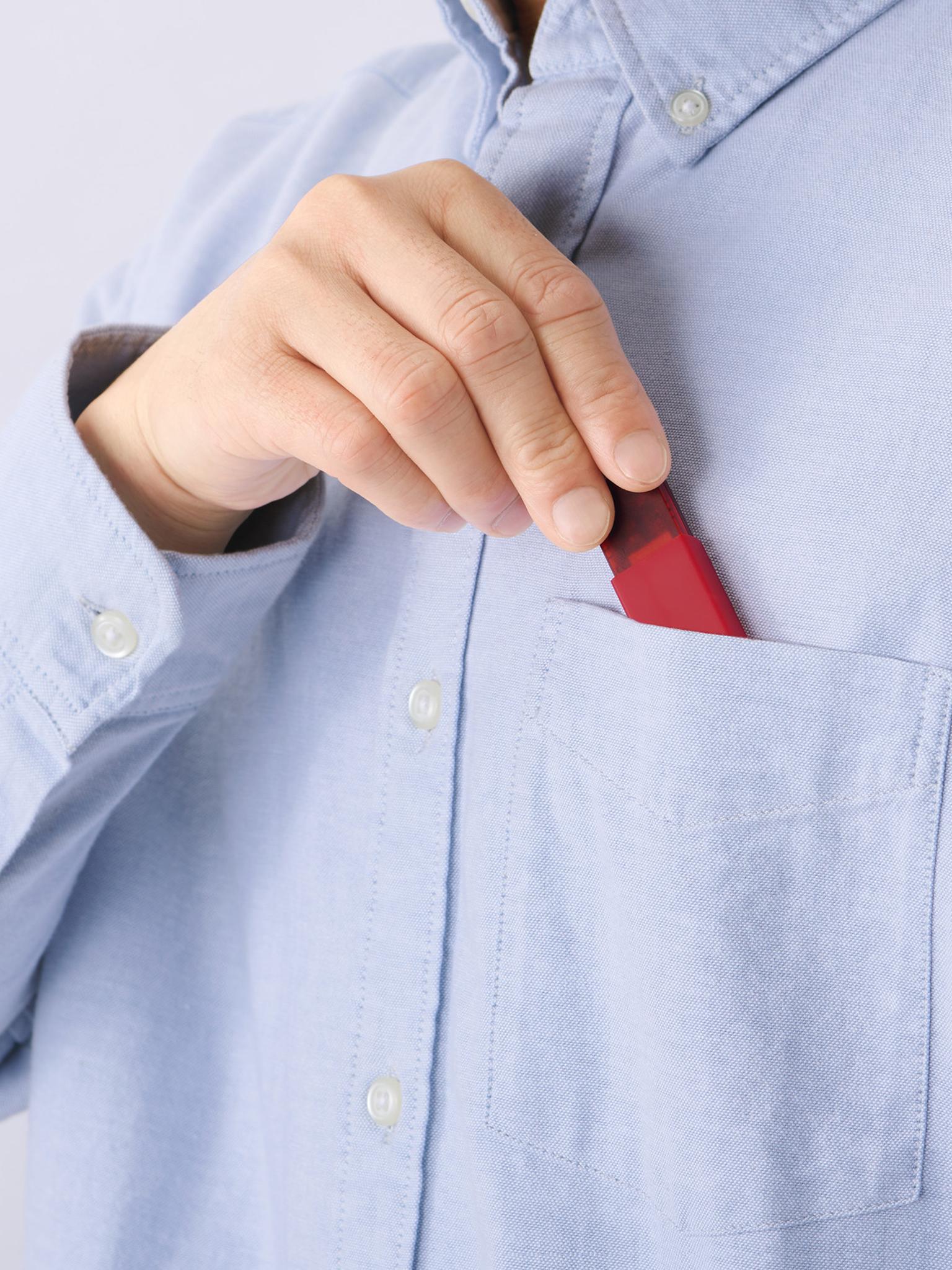 Knock shutter external SSD