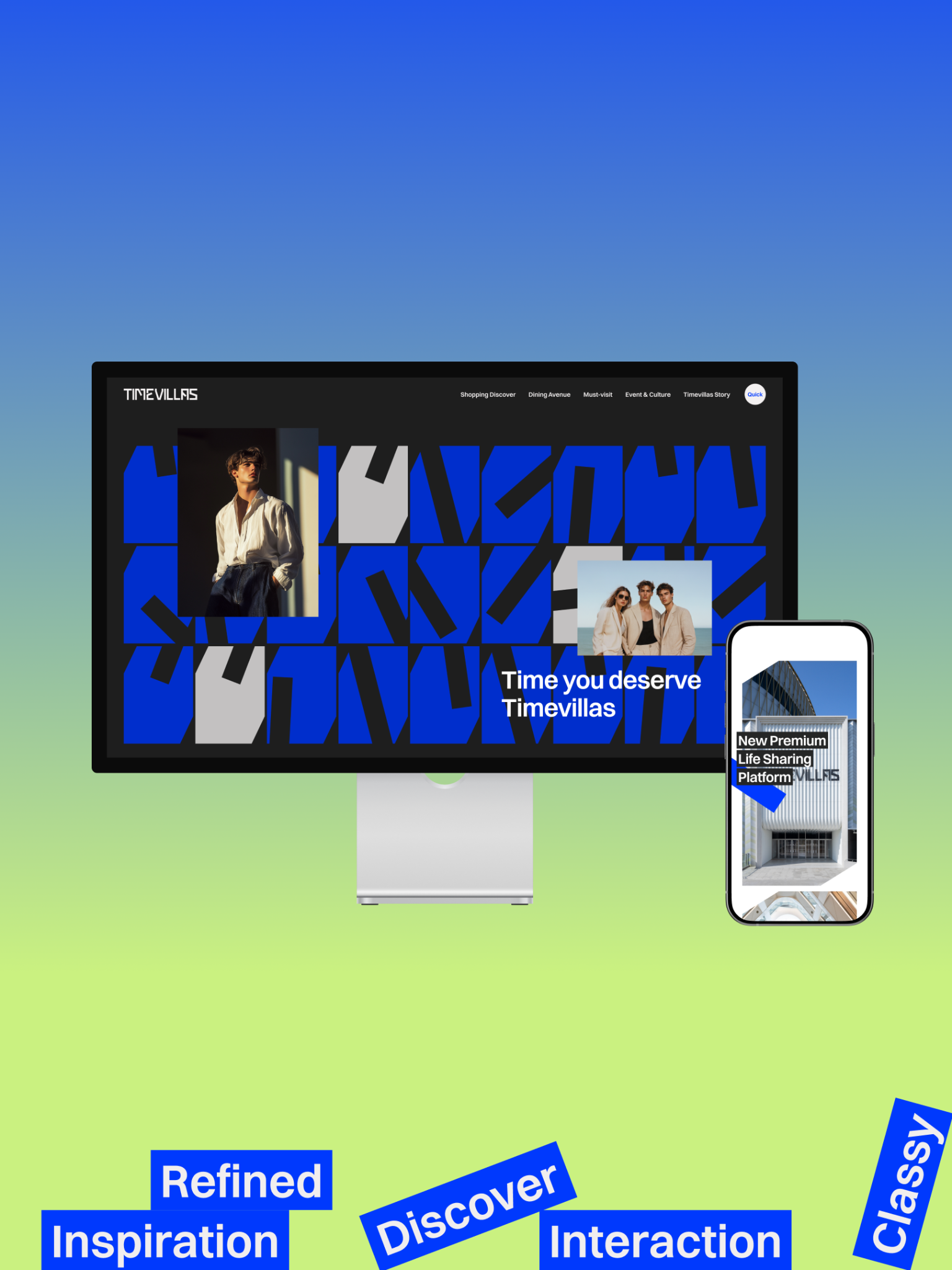 Timevillas Brand Website