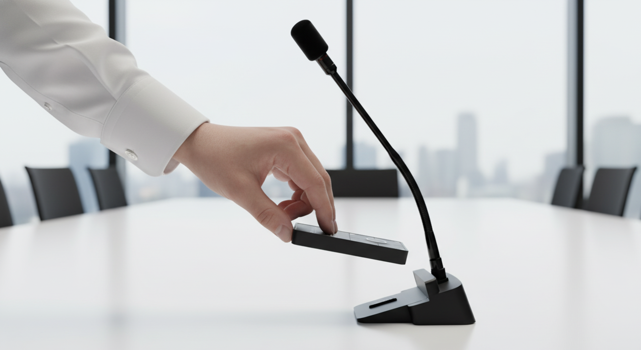 DECT Wireless Conferencing Microphone