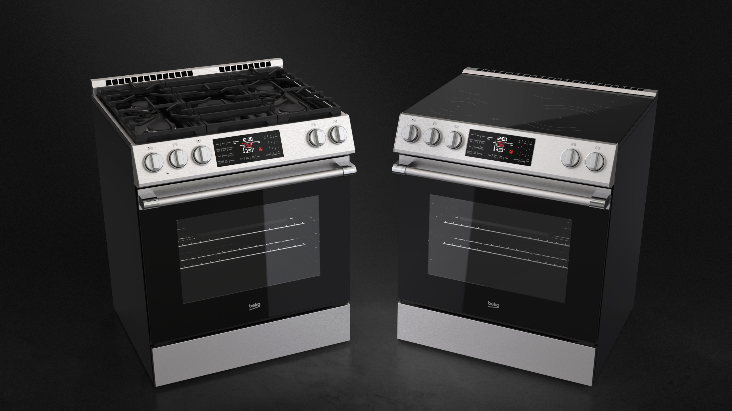 Beko 30 inch Slide-in Ranges