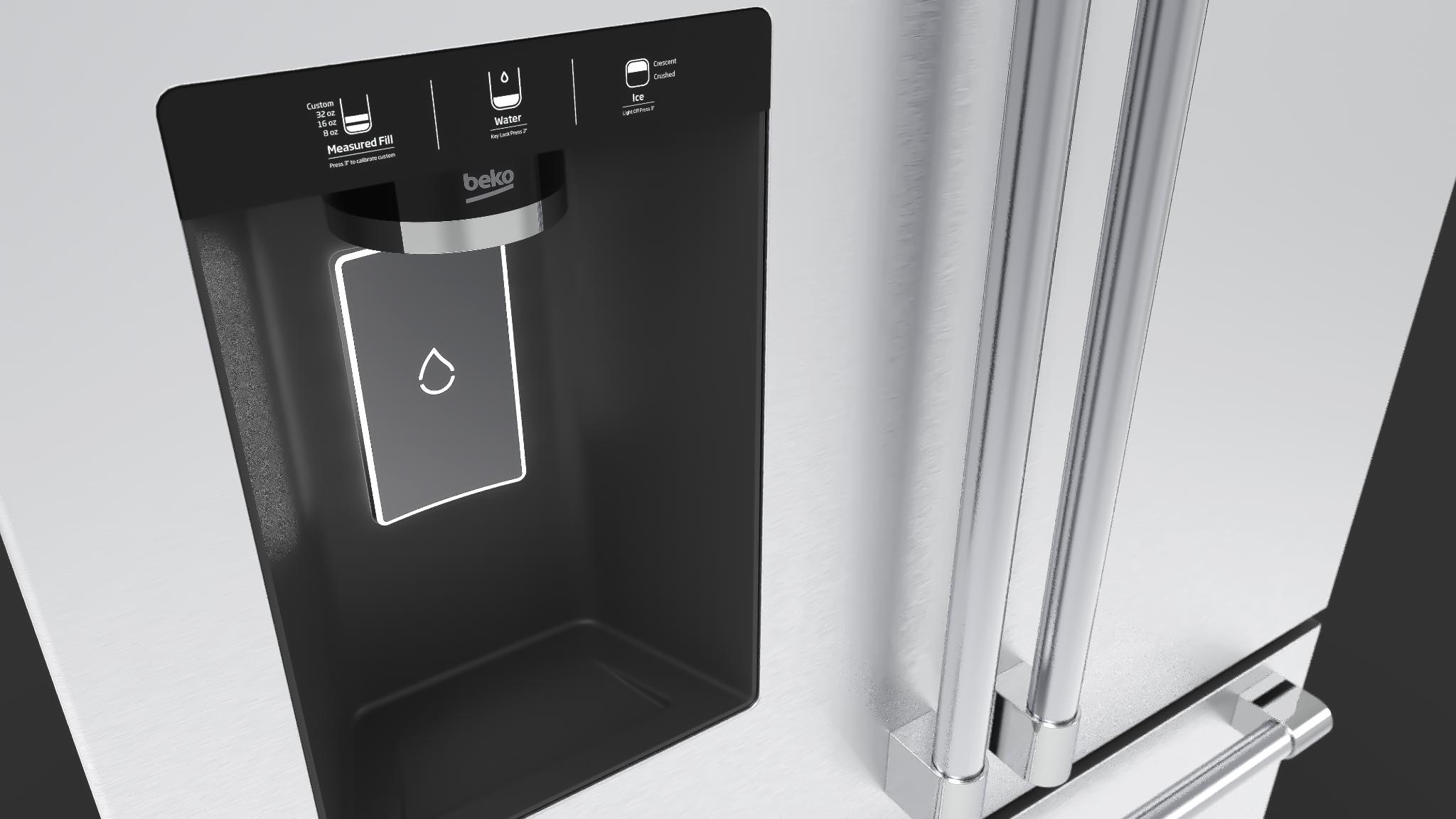 Beko 36 Inch Multi Door Refrigerator