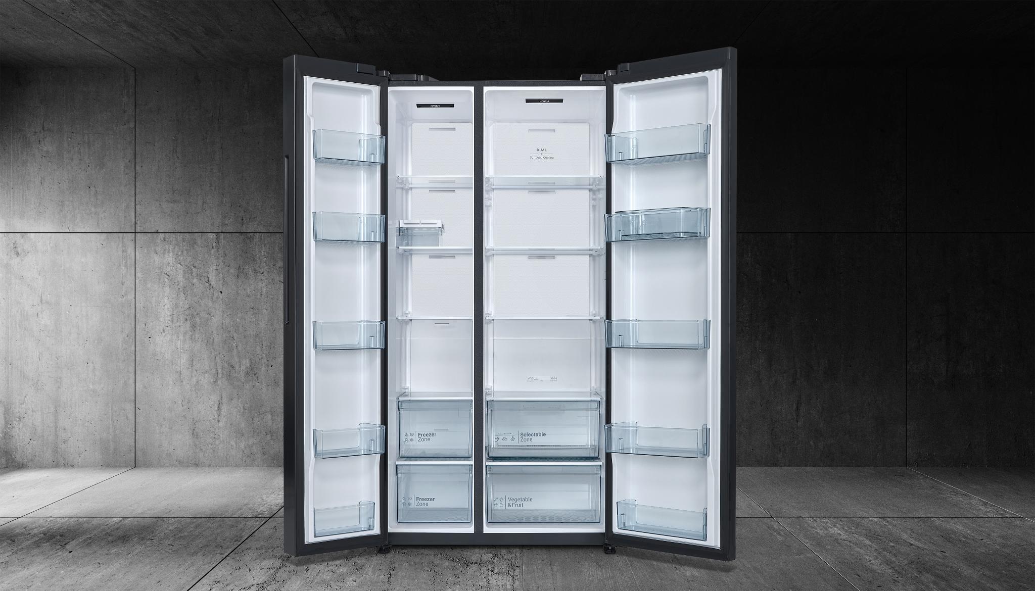 Hitachi Skyline Side By Side Refrigerator
