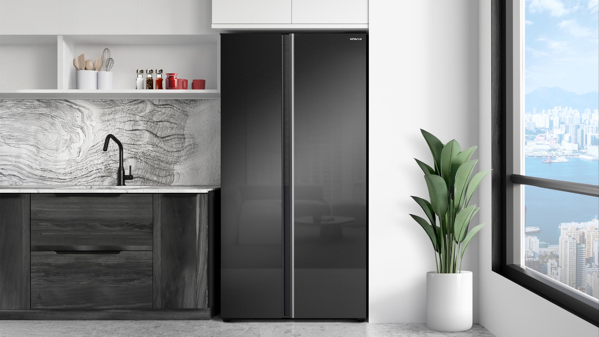 Hitachi Skyline Side By Side Refrigerator