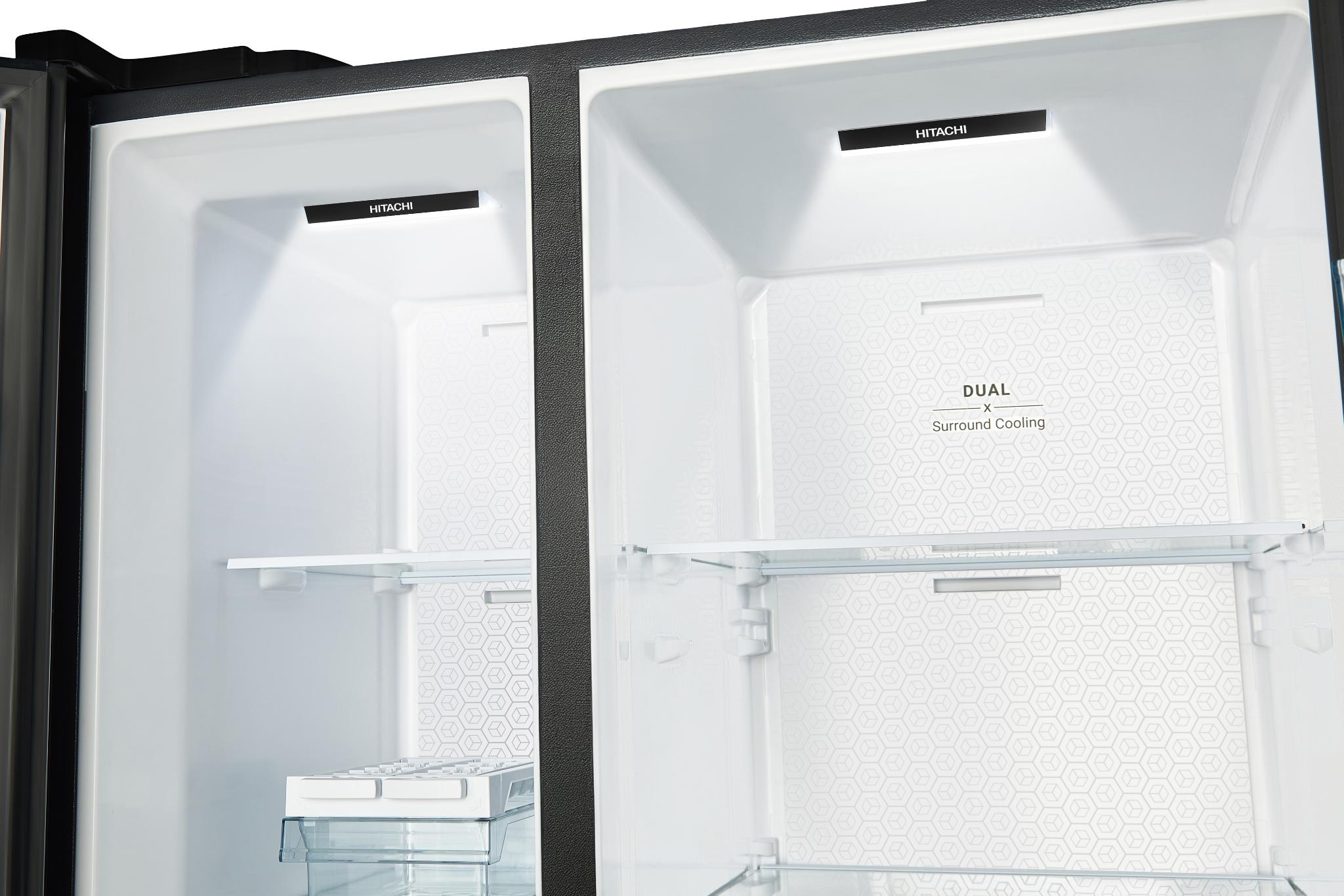 Hitachi Skyline Side By Side Refrigerator