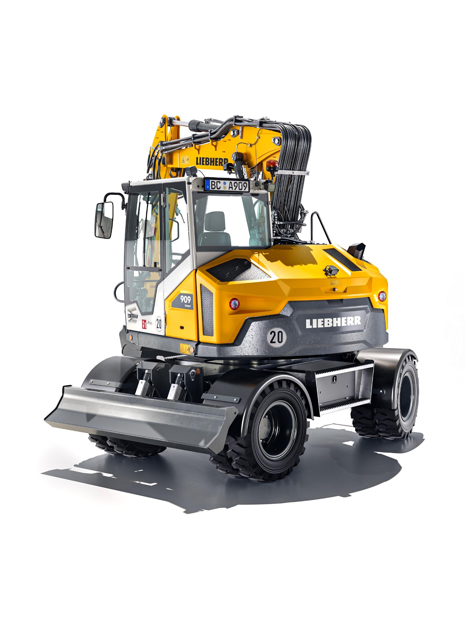 Liebherr A 909 and A 911 Compact Litronic