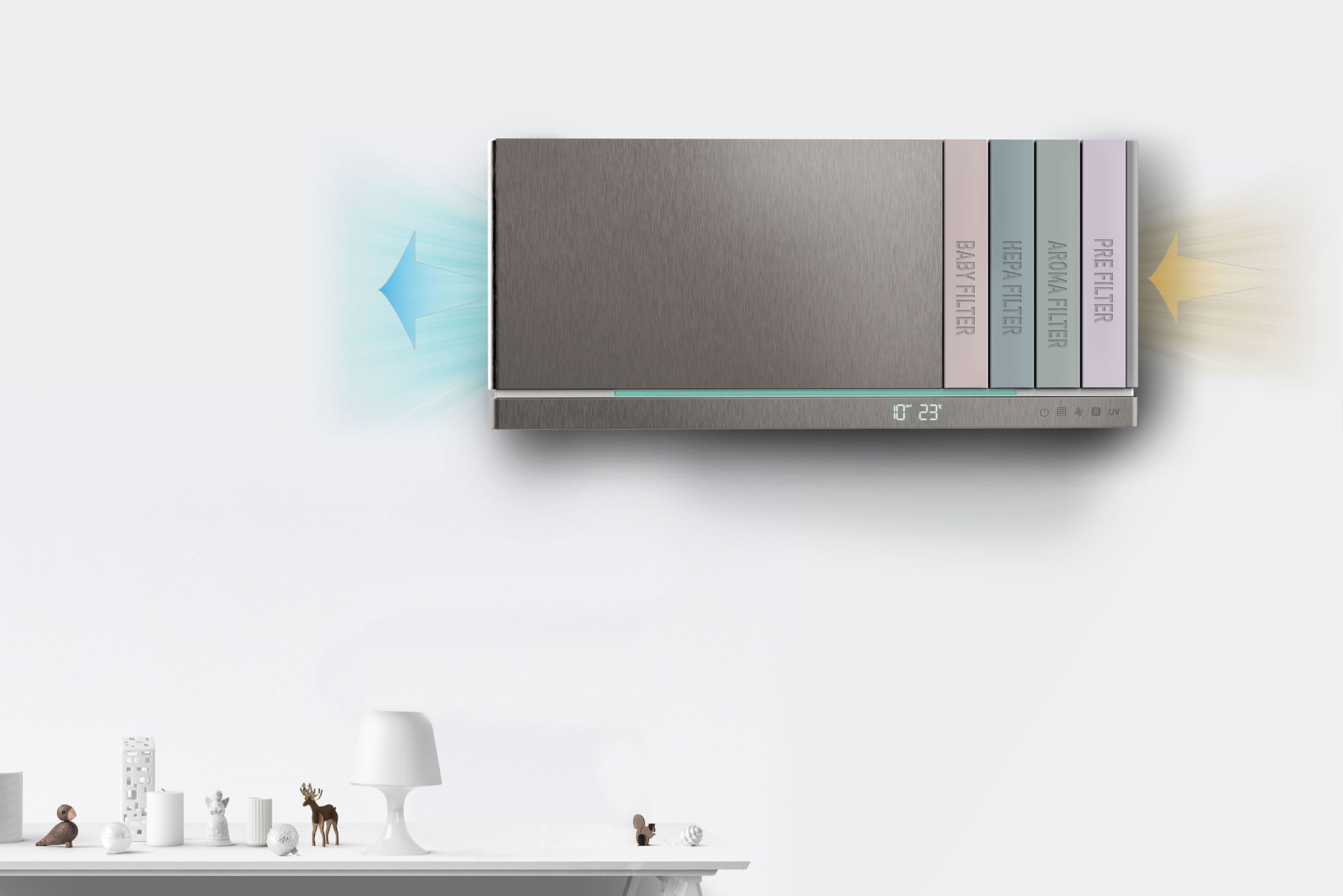 Bookstyle Airpurifier