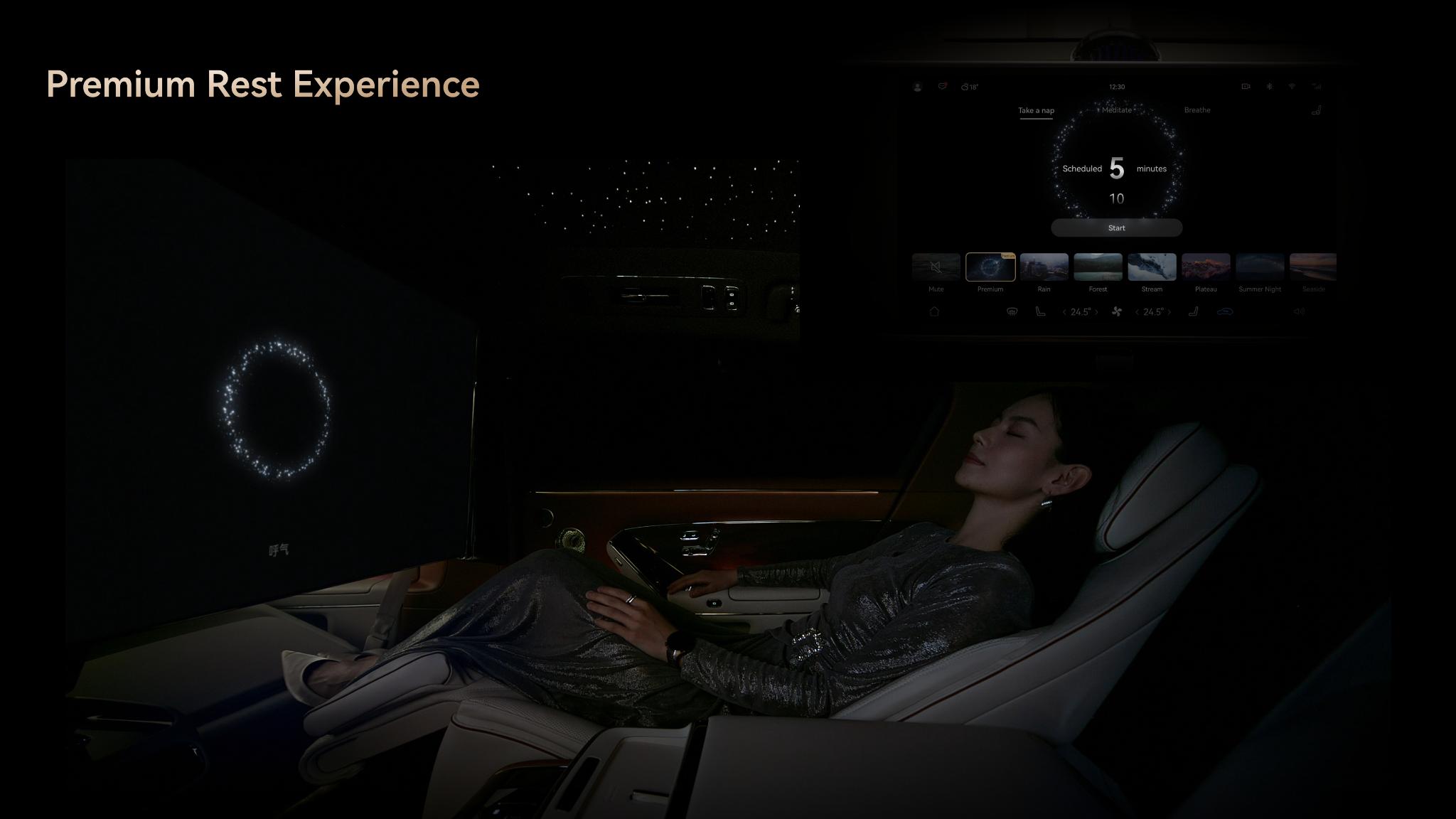 Maextro S800 Rear Seat Premium UX Design