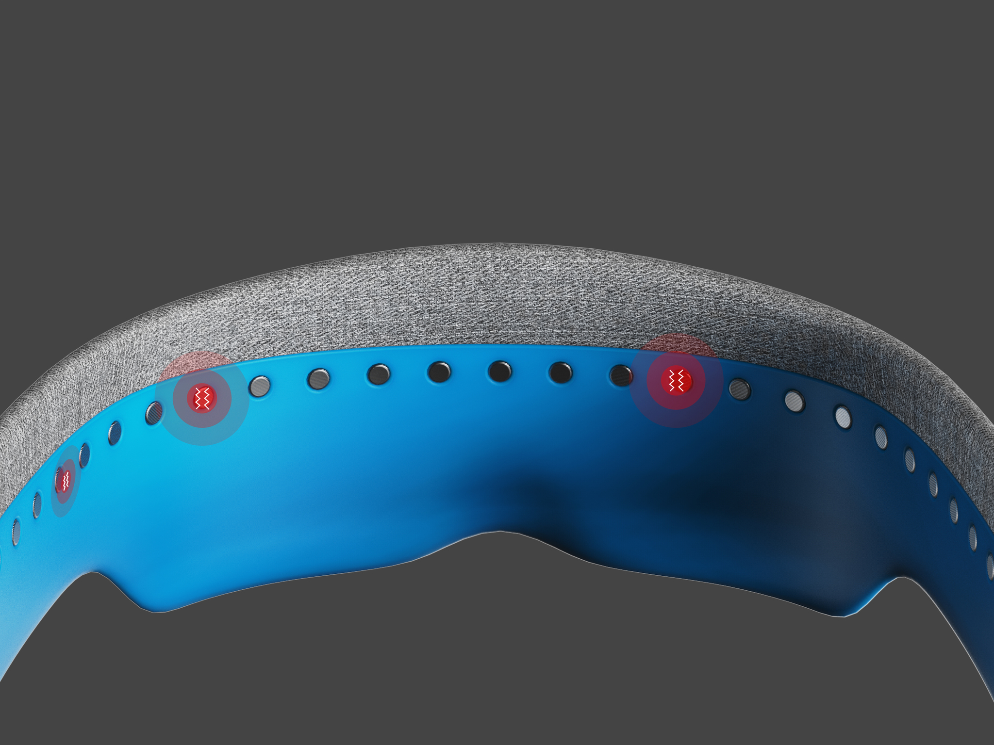 Smart Blind Football Headscarf