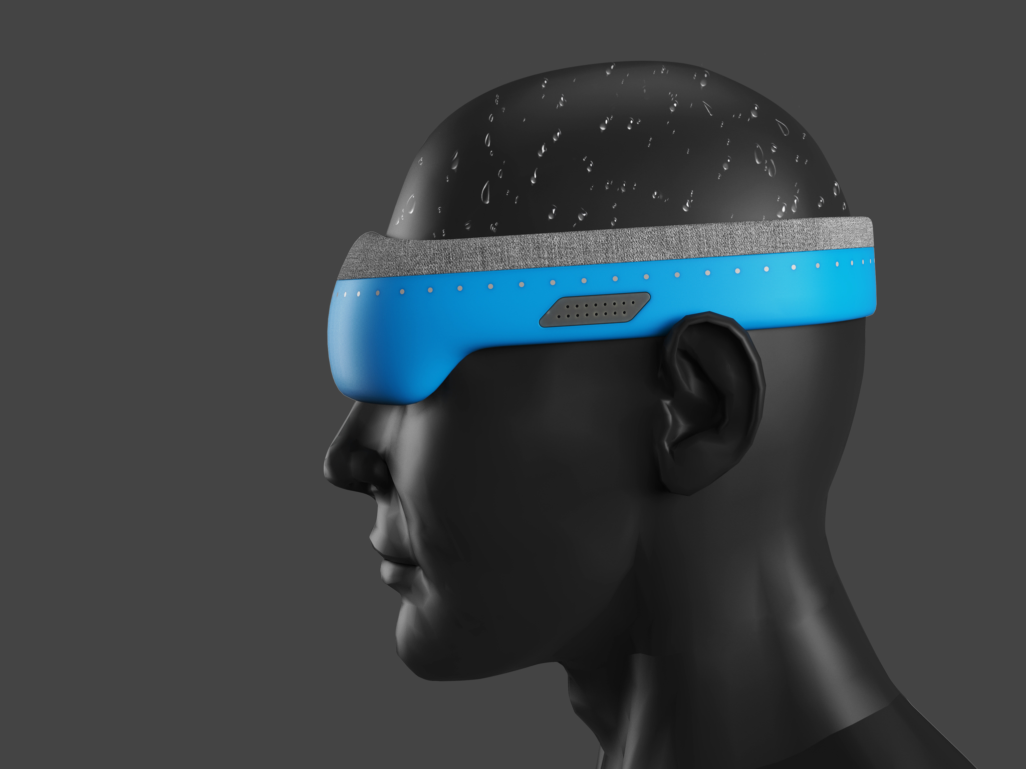 Smart Blind Football Headscarf