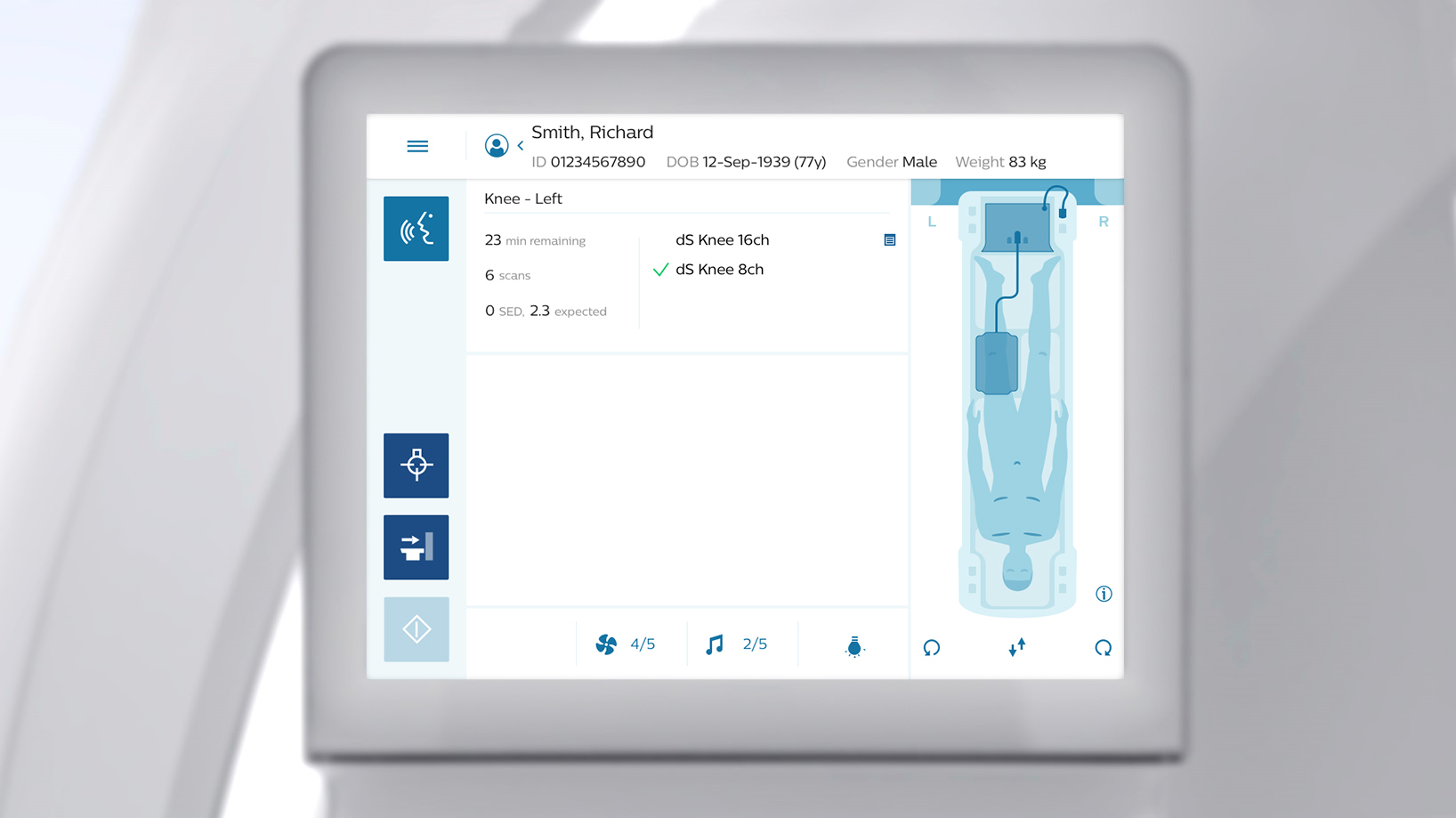 Philips SmartWorkflow - Guided exam setup