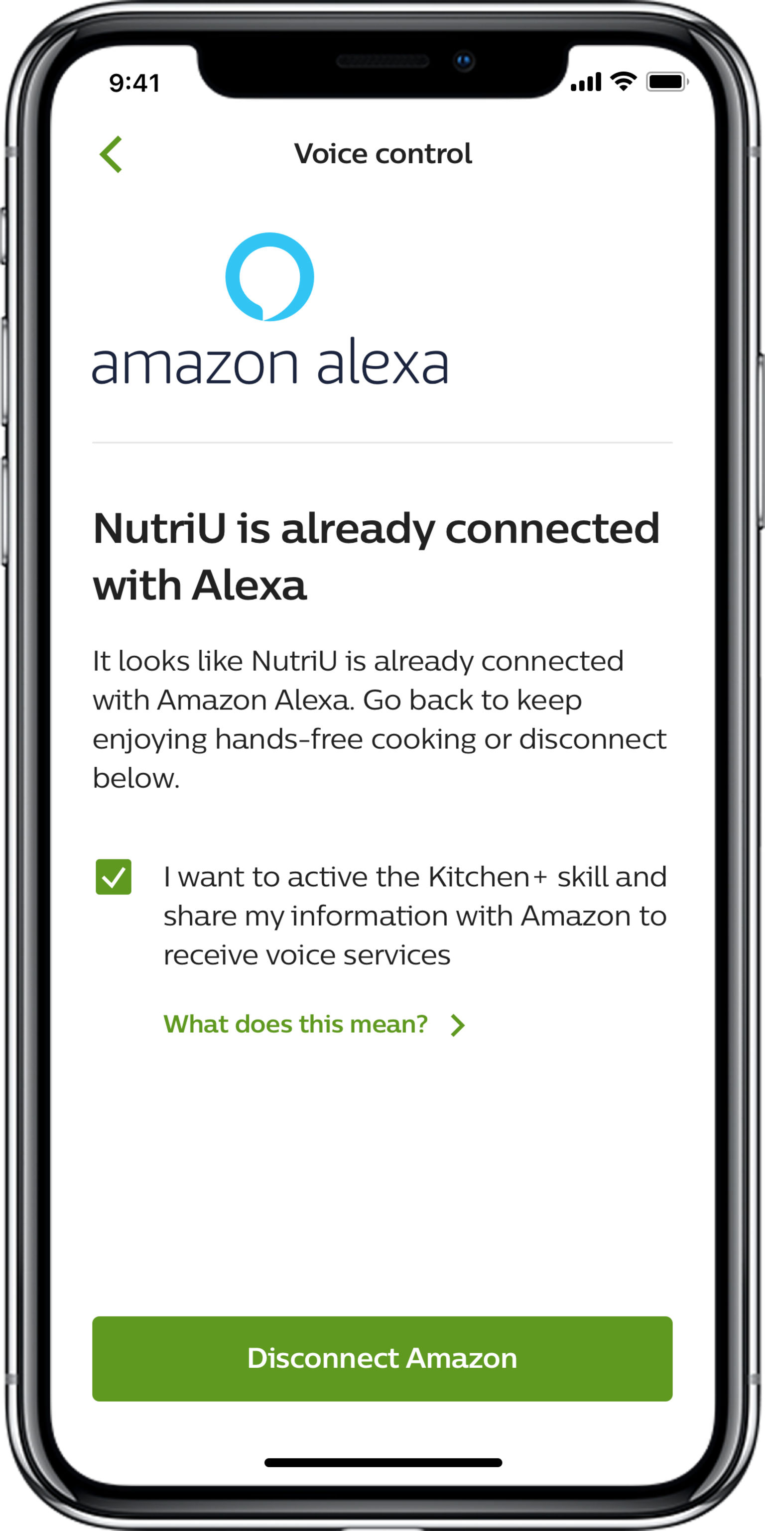 Philips NutriU app