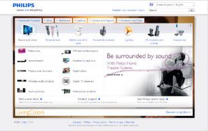 Philips Consumer Website