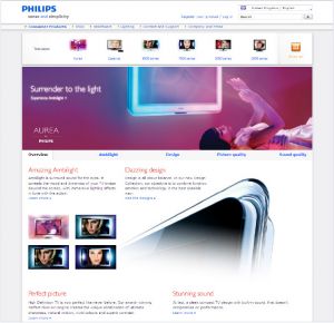 Philips Consumer Website