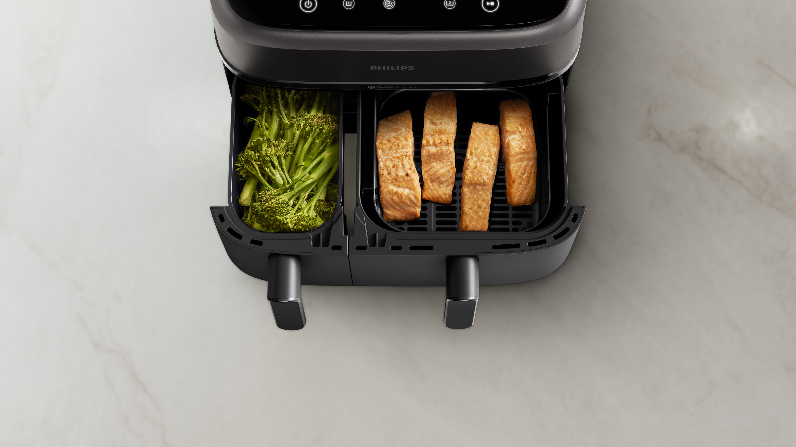 100 Fogli Di Carta Forno Per Philips Airfryer Dual Basket 3000 Series E Altre Friggitrici Ad Aria, 30x40 Cm