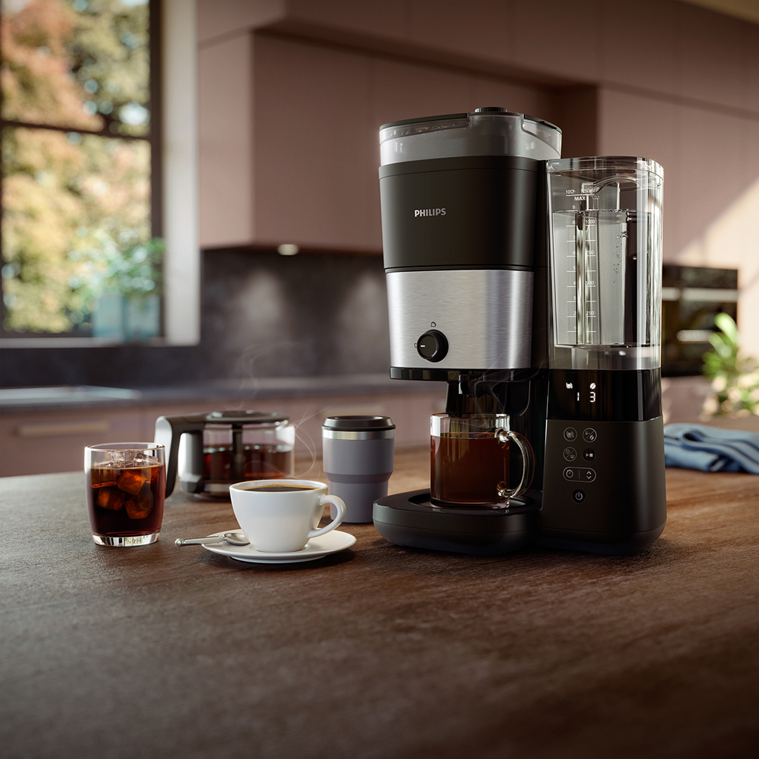 Philips Grind & Brew Coffee Maker