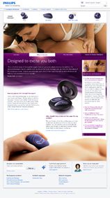 Philips consumer product website 2009