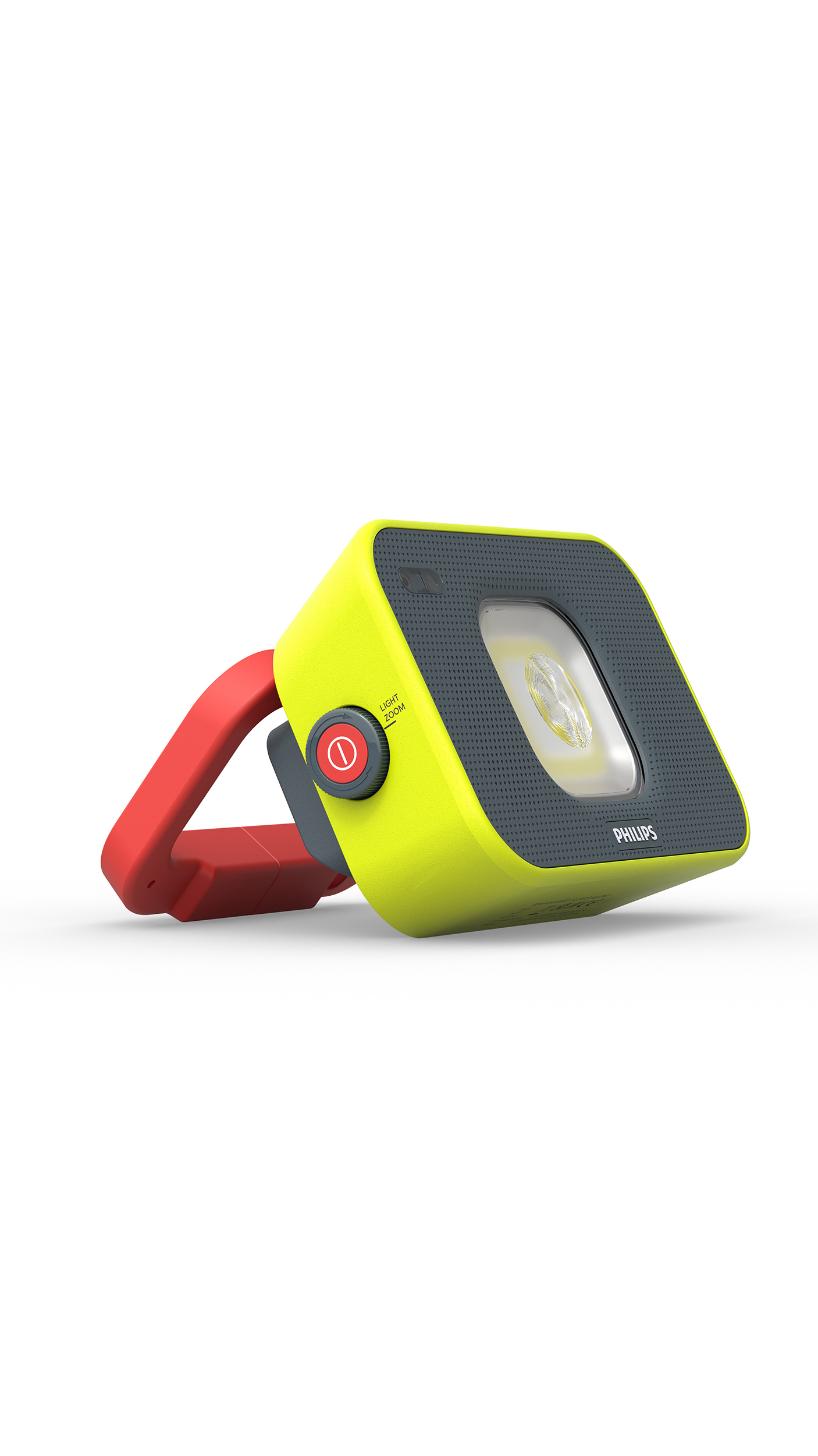 Philips Xperion 6000 Flood Audio Wiederaufladbare LED-Arbeitsleuchte Bluetooth Lautsprecher, 1000 Lumen, Professioneller Smart Zoom Flutlicht mit Magnetfuß für Mechaniker, BAU, Camping | X60FLAUX1