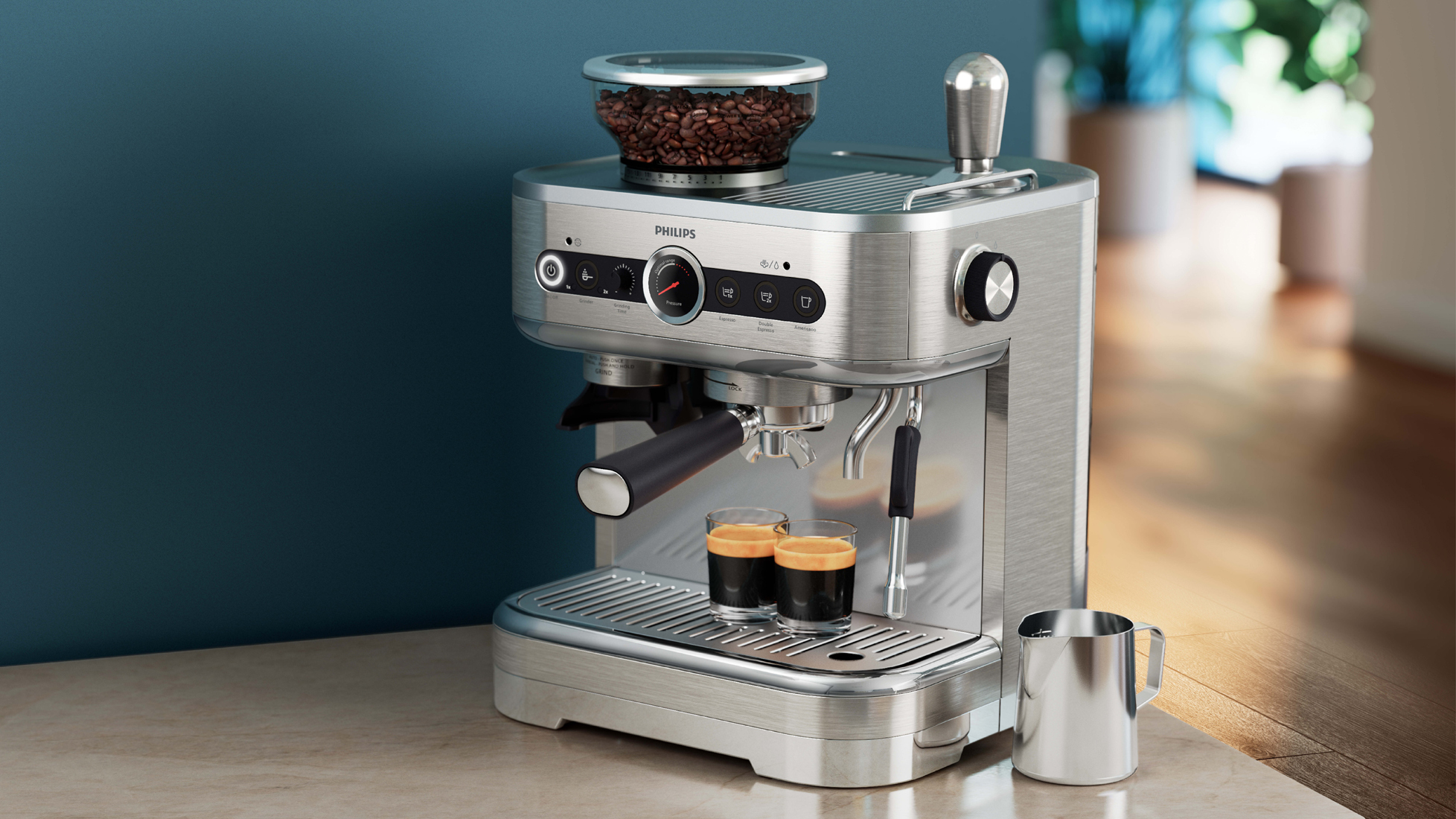 Philips Barista Brew Semi Automatic Coffee Machine