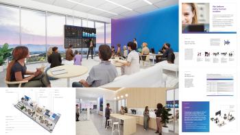 LECHUZA Jardinière DIAMANTE Premium ALL-IN-ONE Diamètre 40cm Blanc Mat