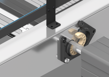 Split 2 and 4 hole flange bearings