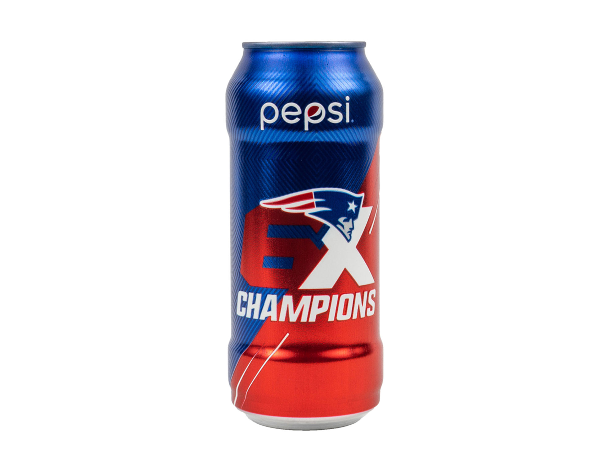 Pepsi Patriots Championship Laces Can