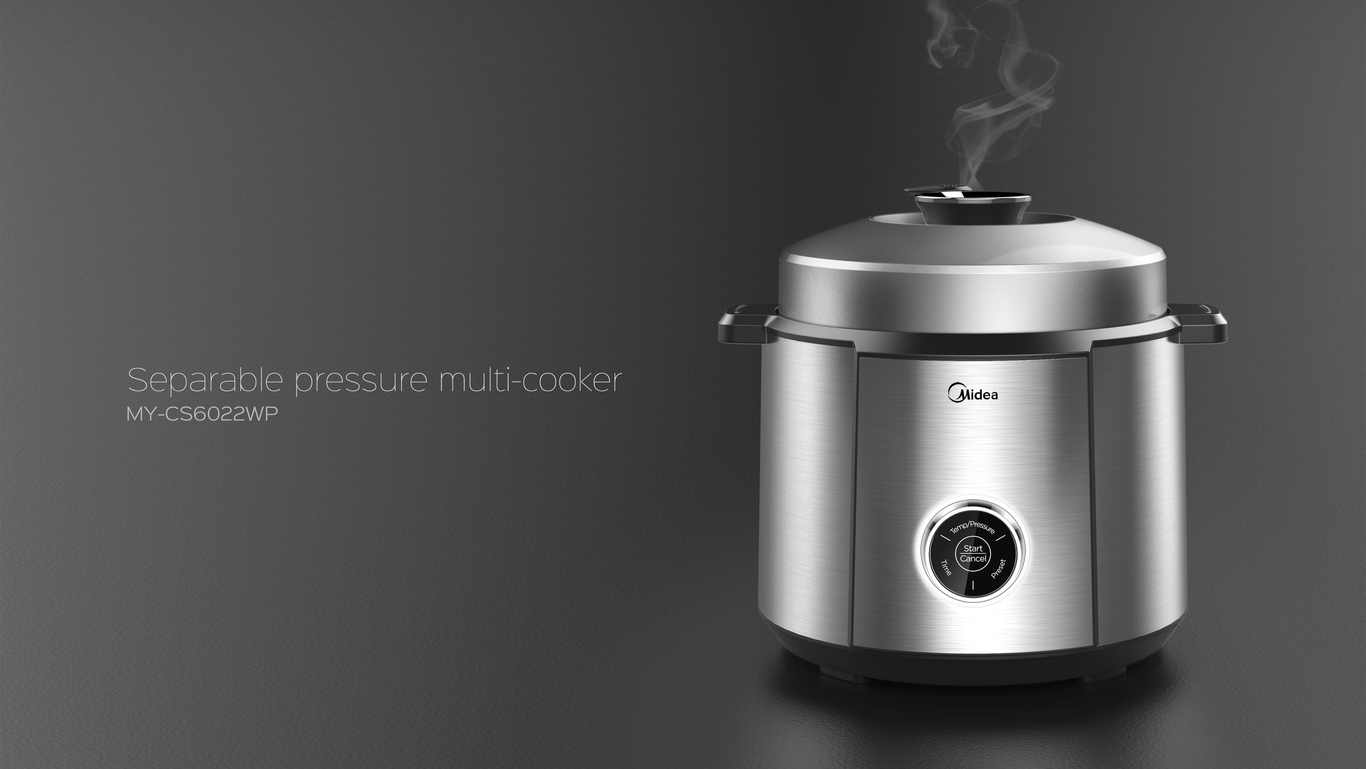 Separable pressure multi-cooker
