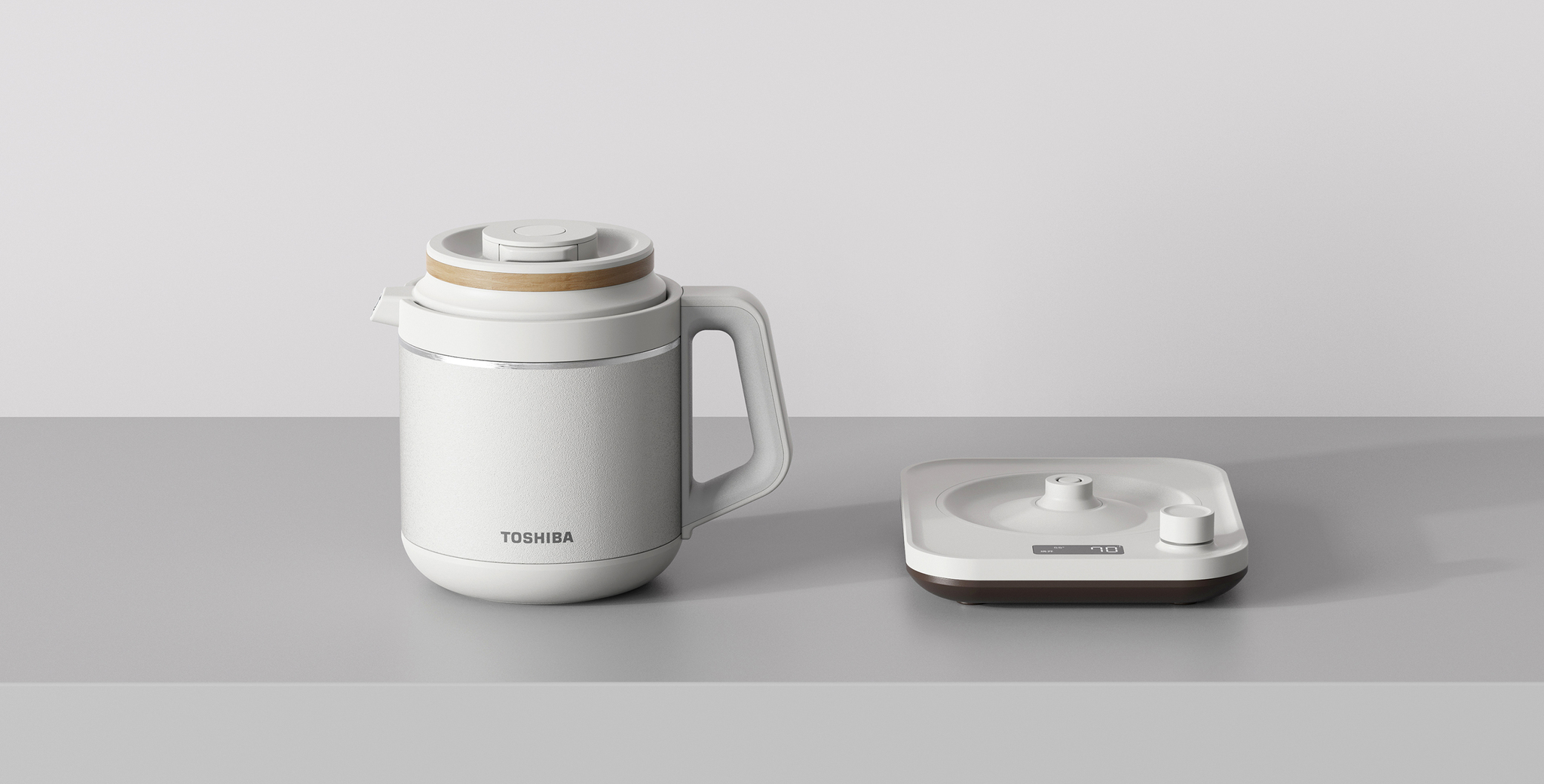 Toshiba Teasim safety kettle set