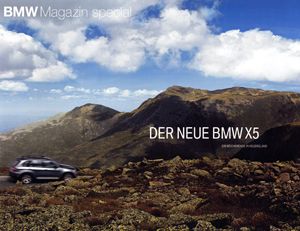 BMW Magazin special DER NEUE BMW X5