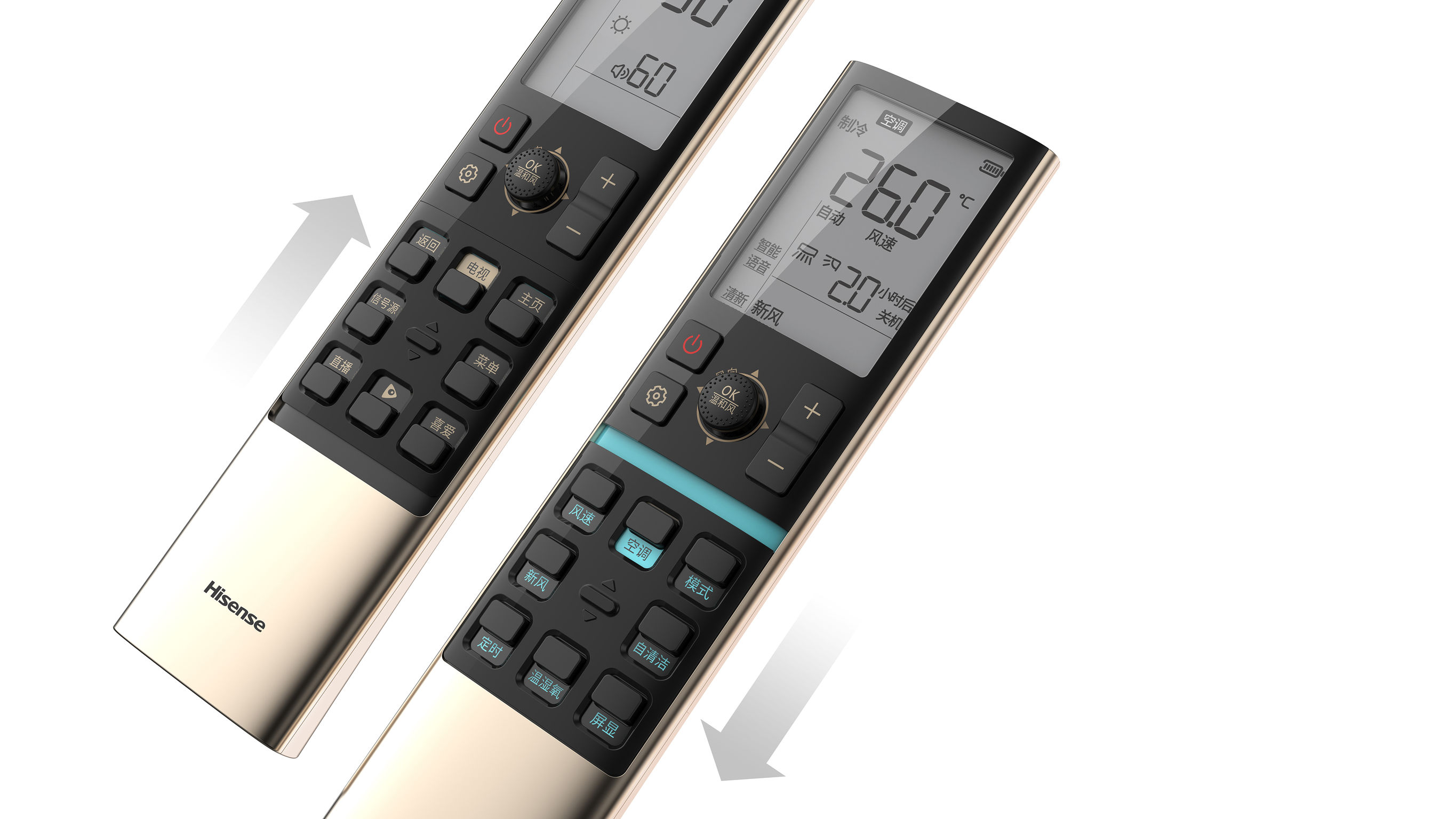 Two-in-one remote control