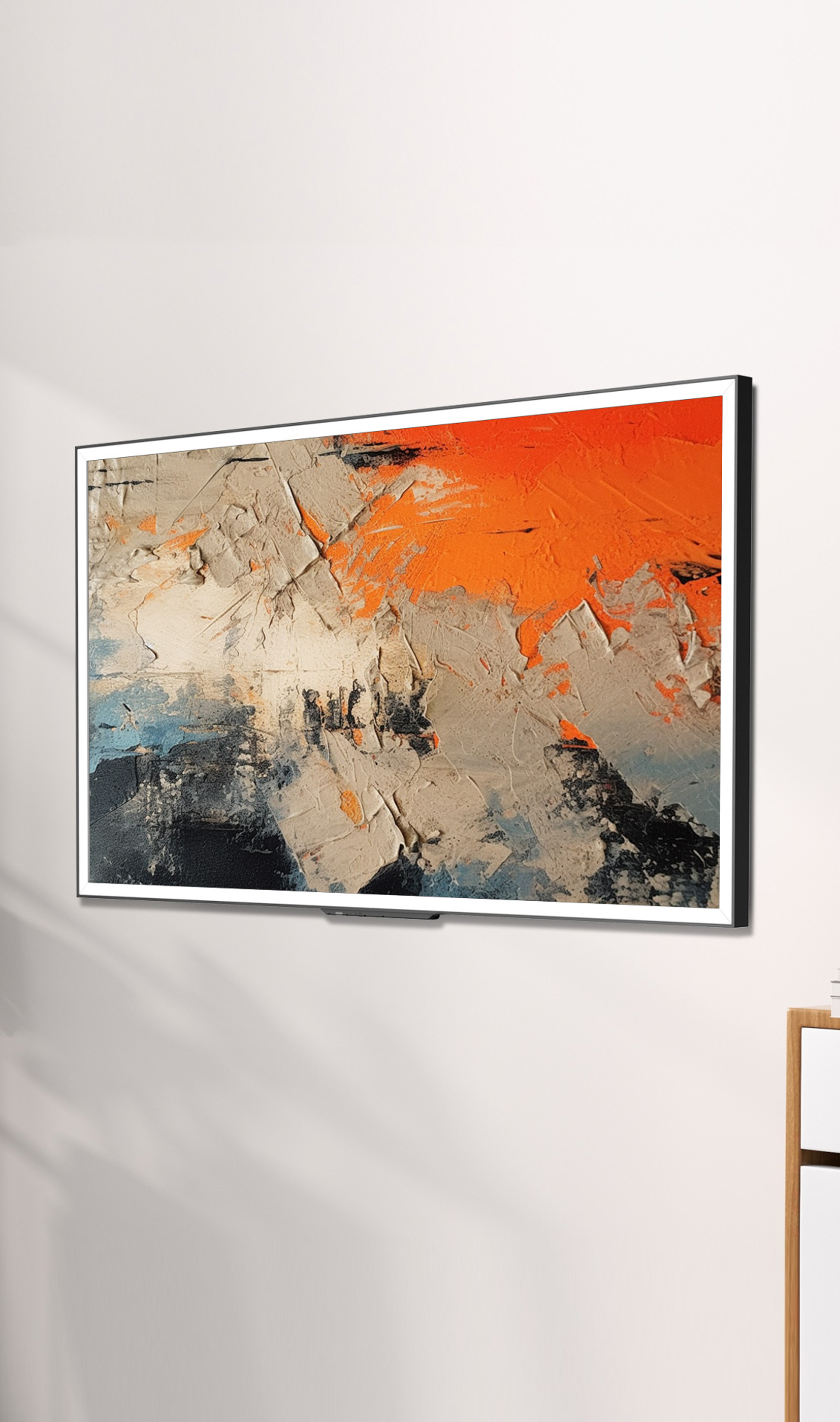 Toshiba world in painting Z770NF art frame TV