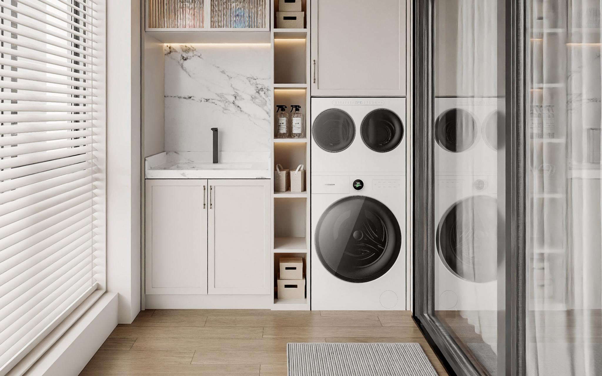 Hisense Tri-Drum Healthy Categorized Washer