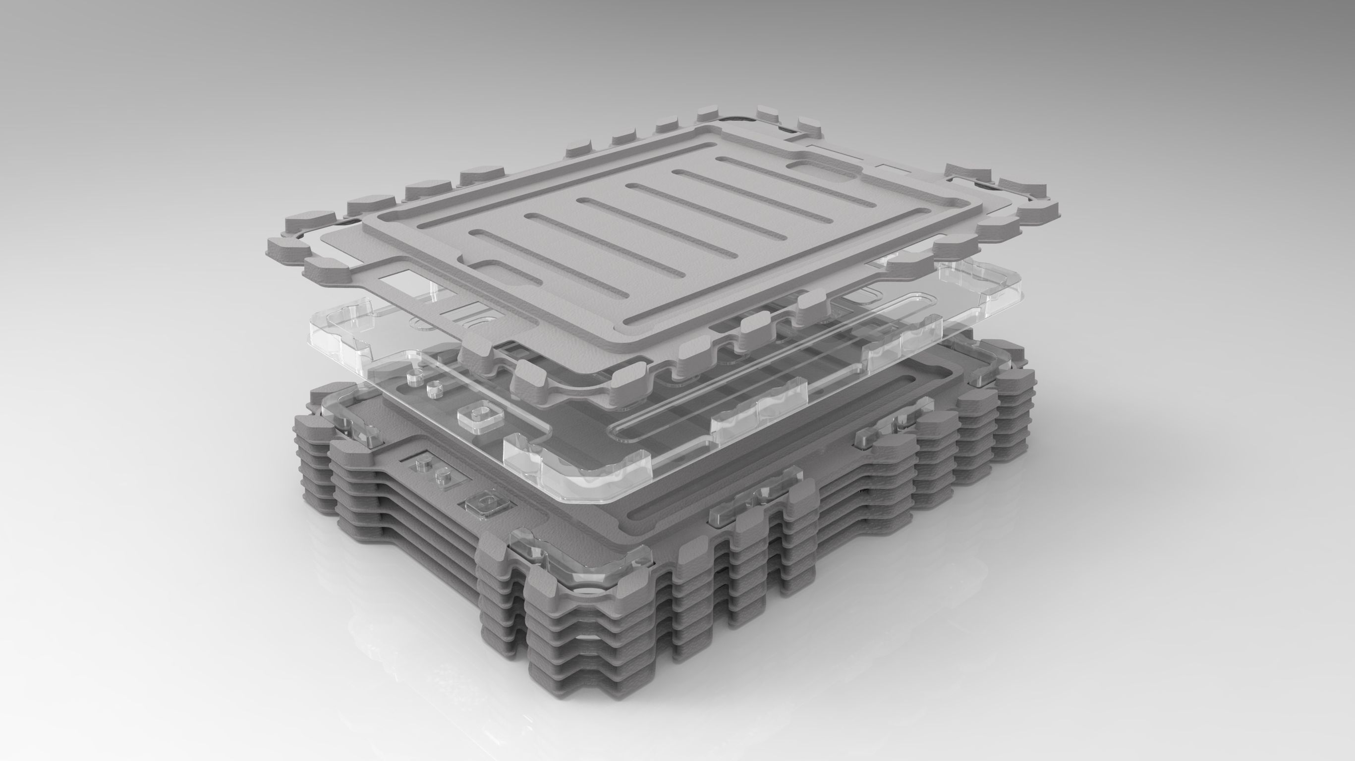 Multiple Buffer Tray