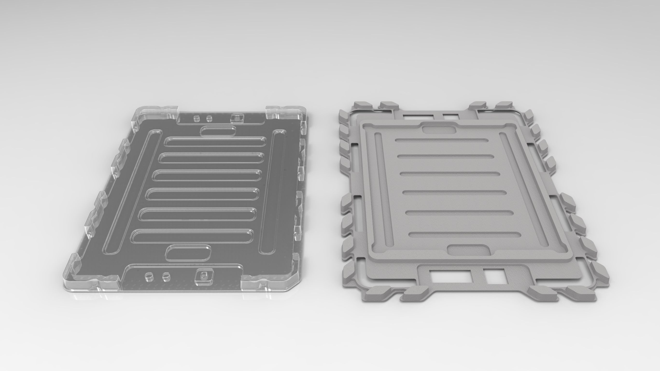 Multiple Buffer Tray