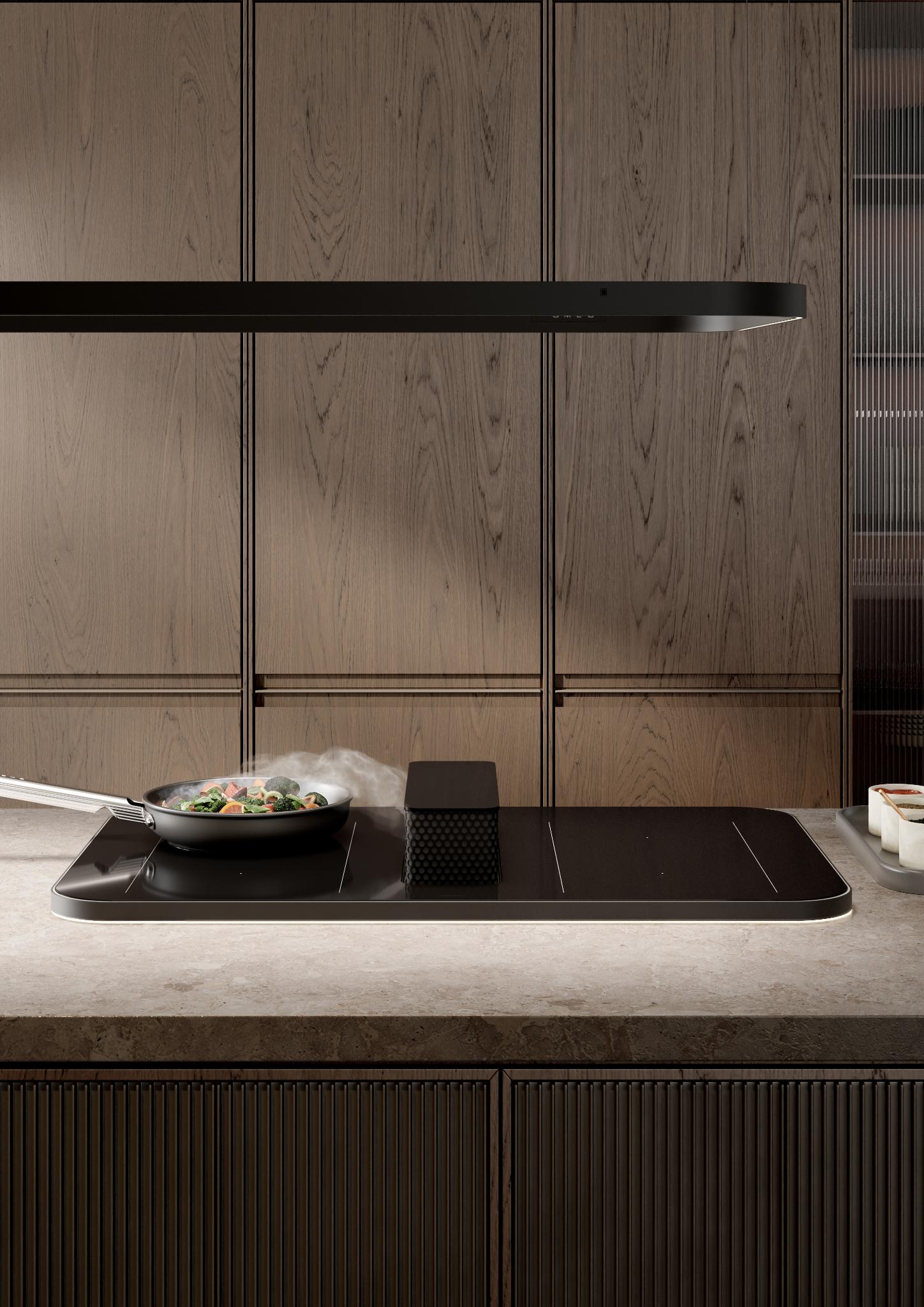 ISOLA induction hob with hood