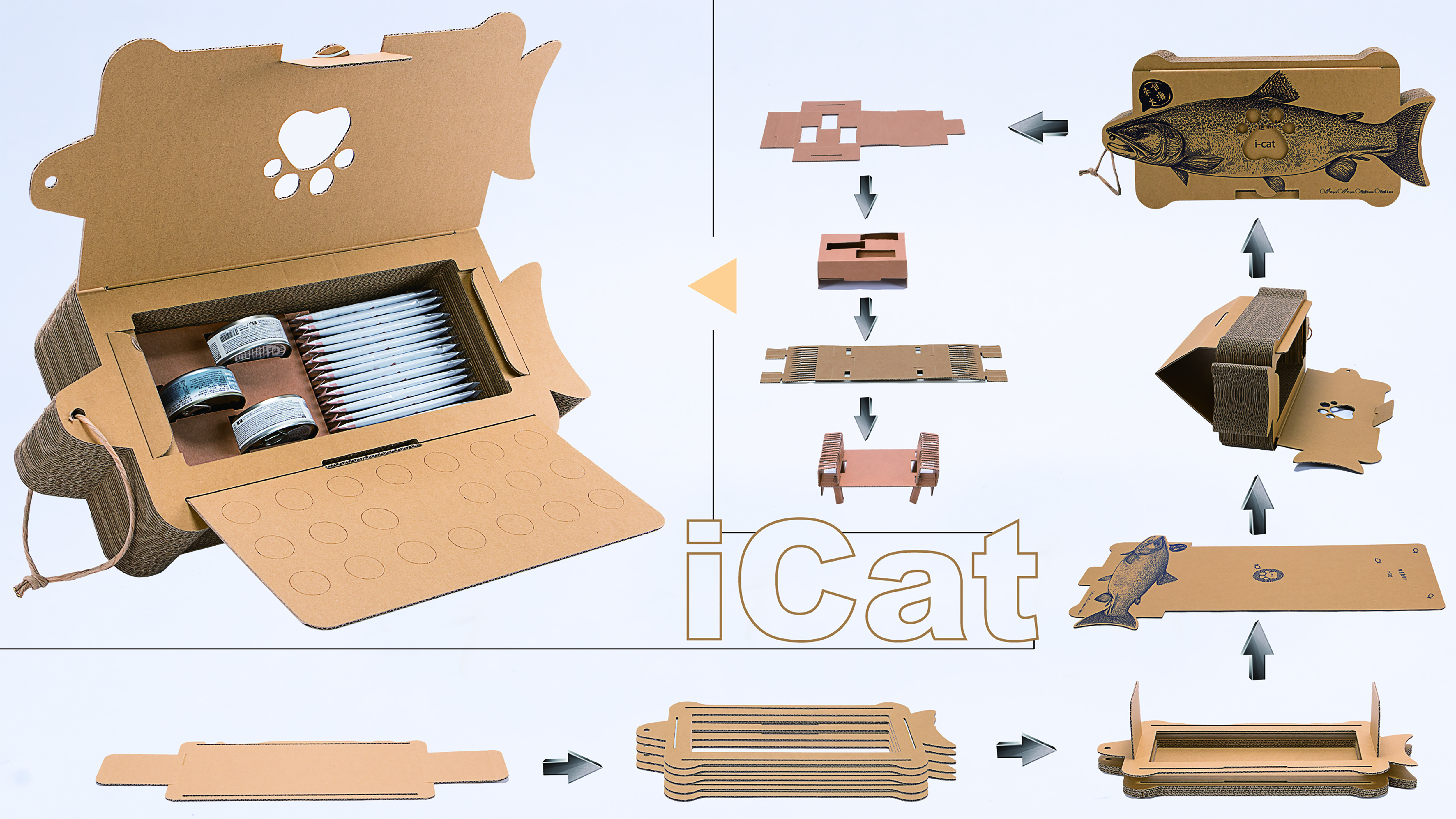 iCat Pet Food Gift Box