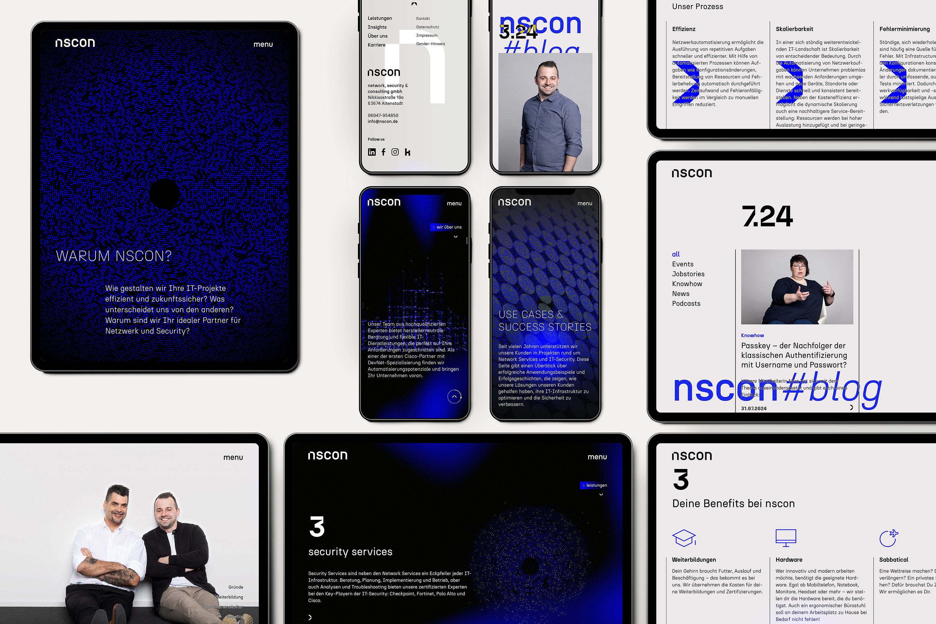 Corporate Design relaunch nscon