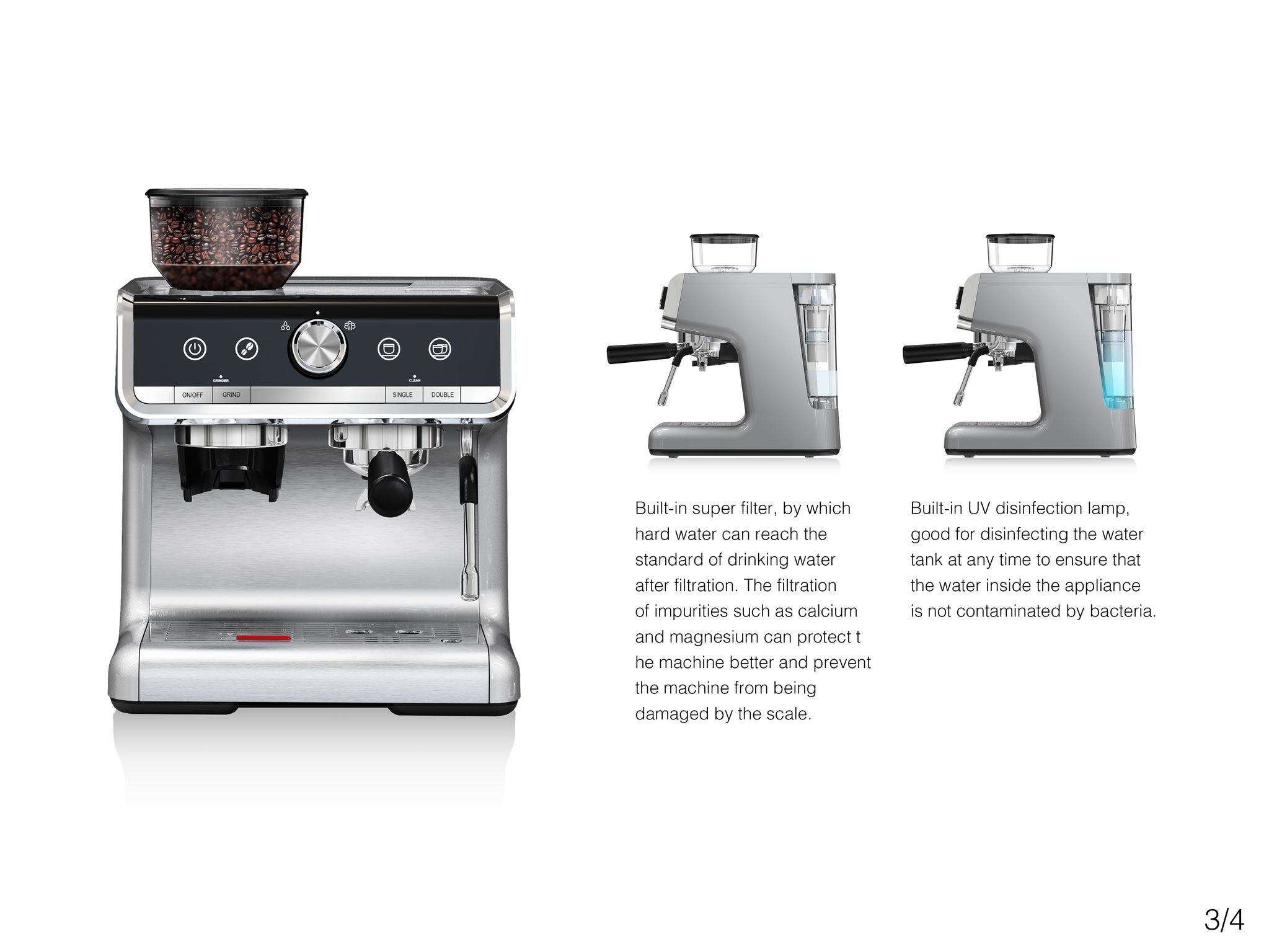 Grind&Brew coffee machine