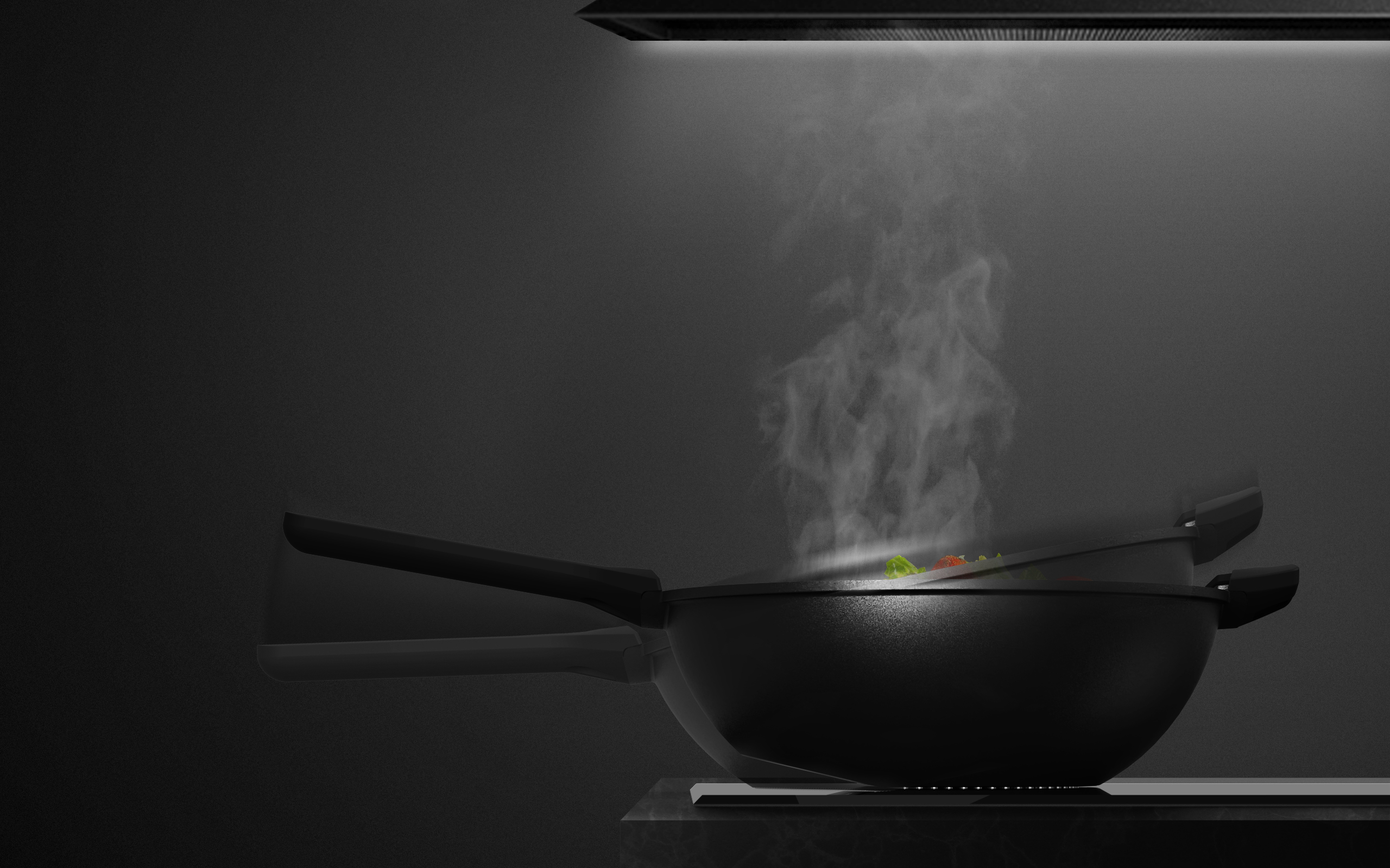 WOQ - The induction wok pan to cook like a chef