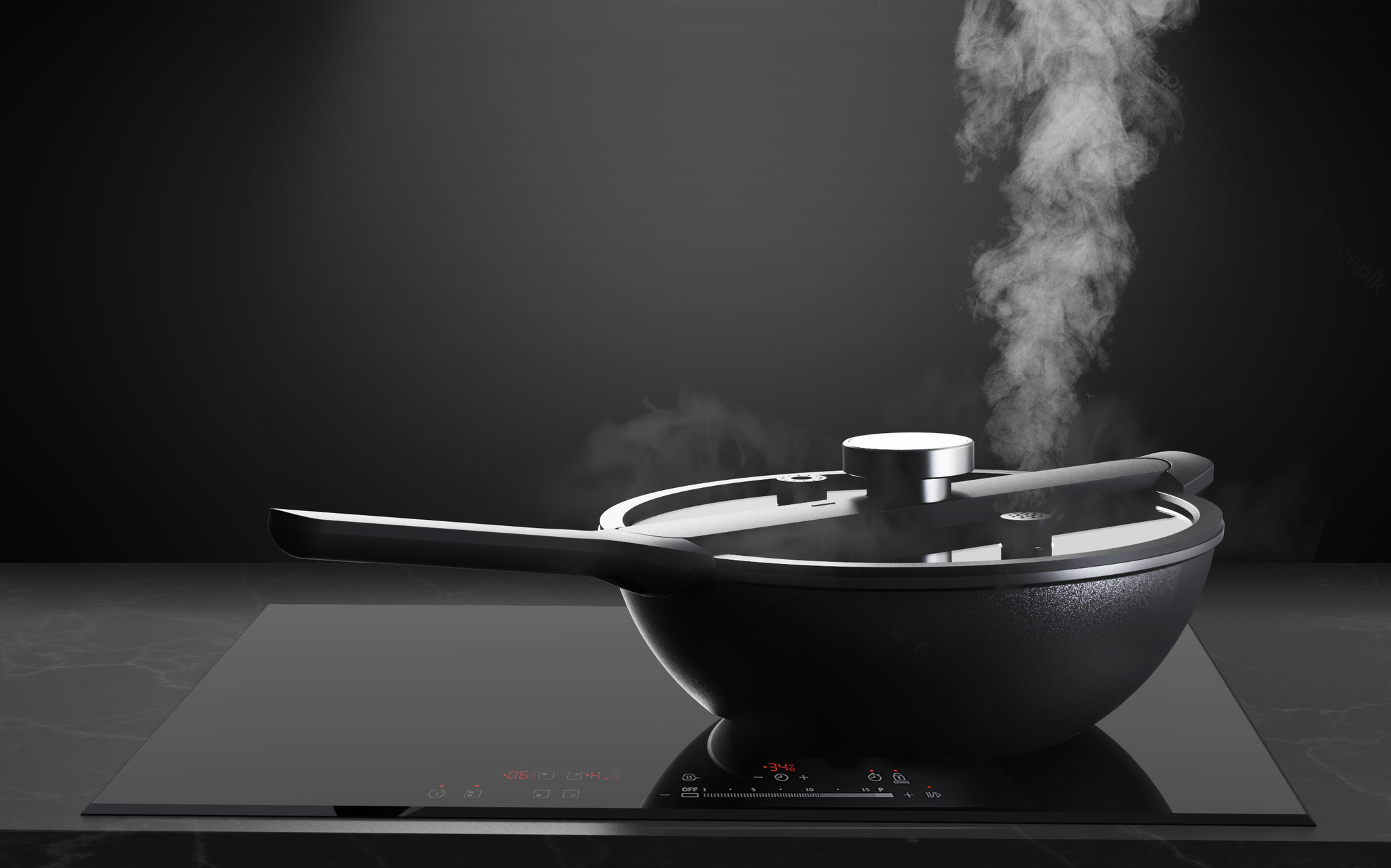 WOQ - The induction wok pan to cook like a chef