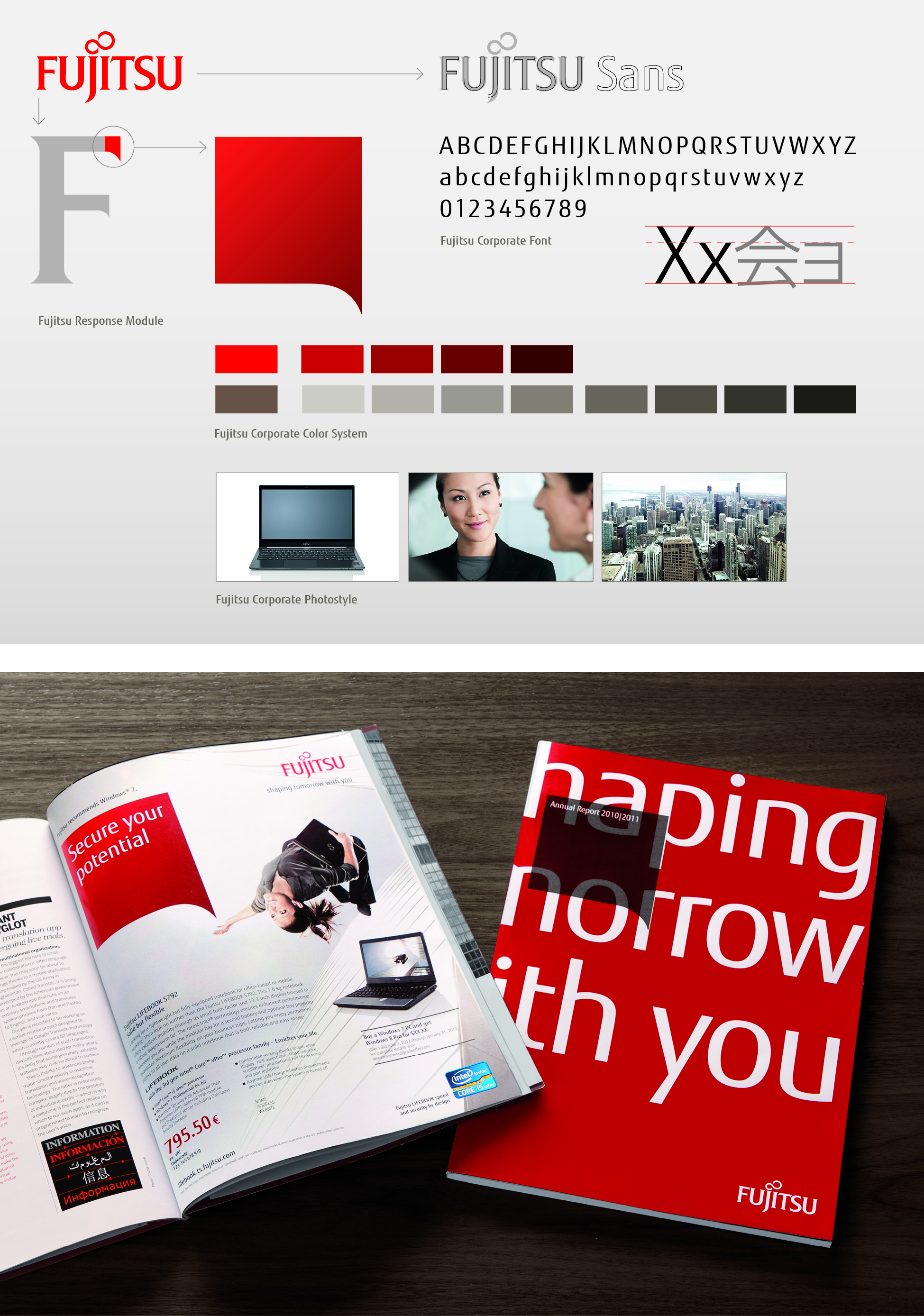 iF Design - FUJITSU‘s new VI