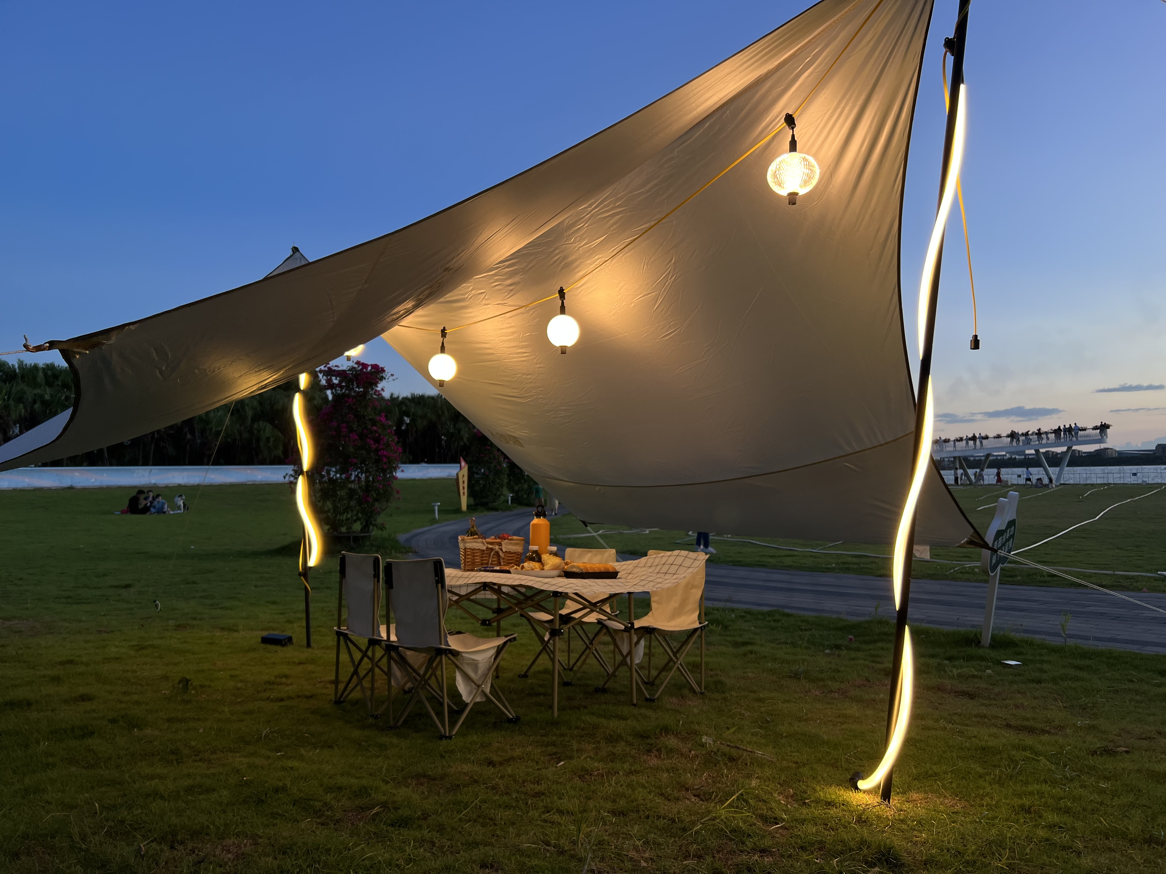 DIY camping light
